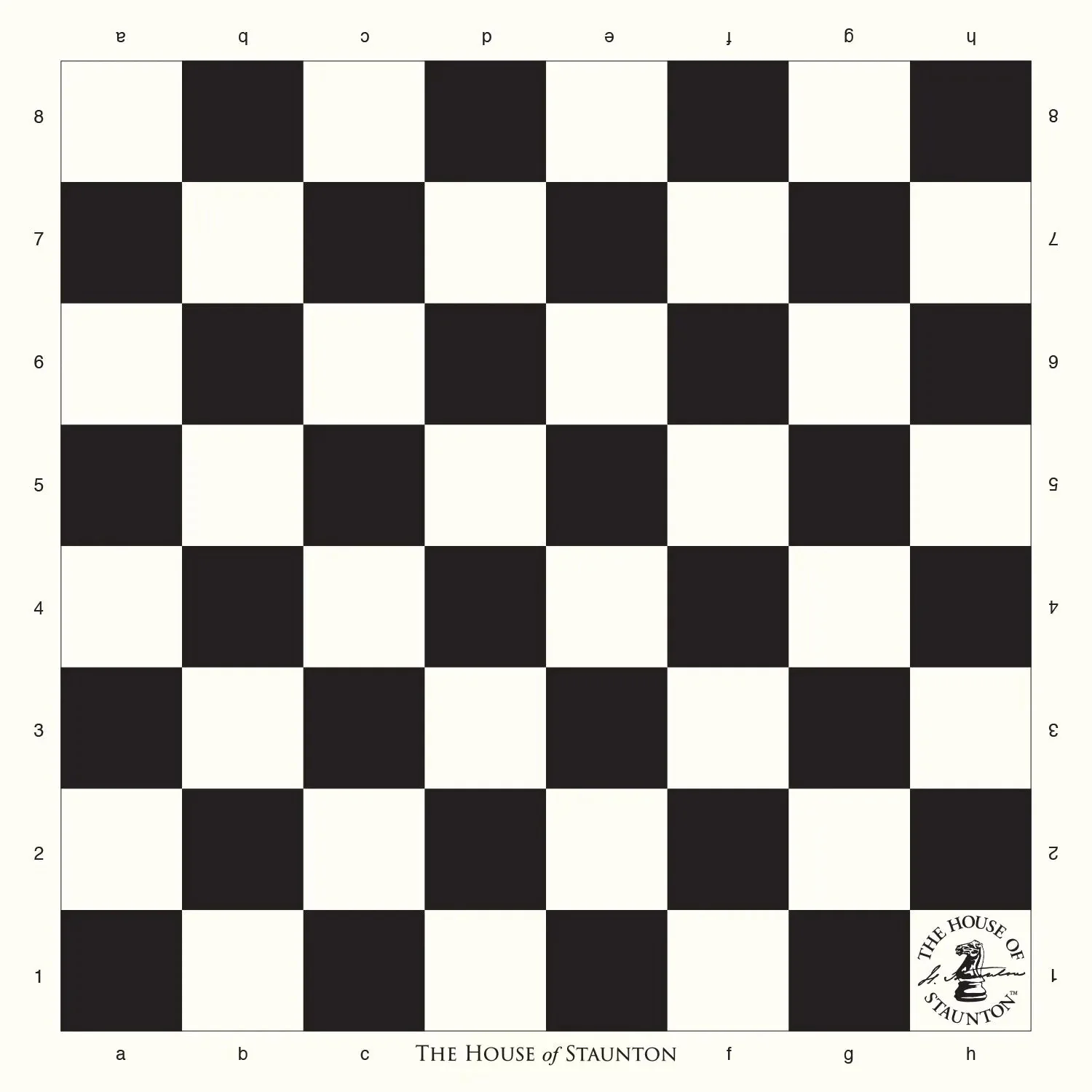 The House of Staunton Vinyl Chess Board - 2.25" Squares - Image 2