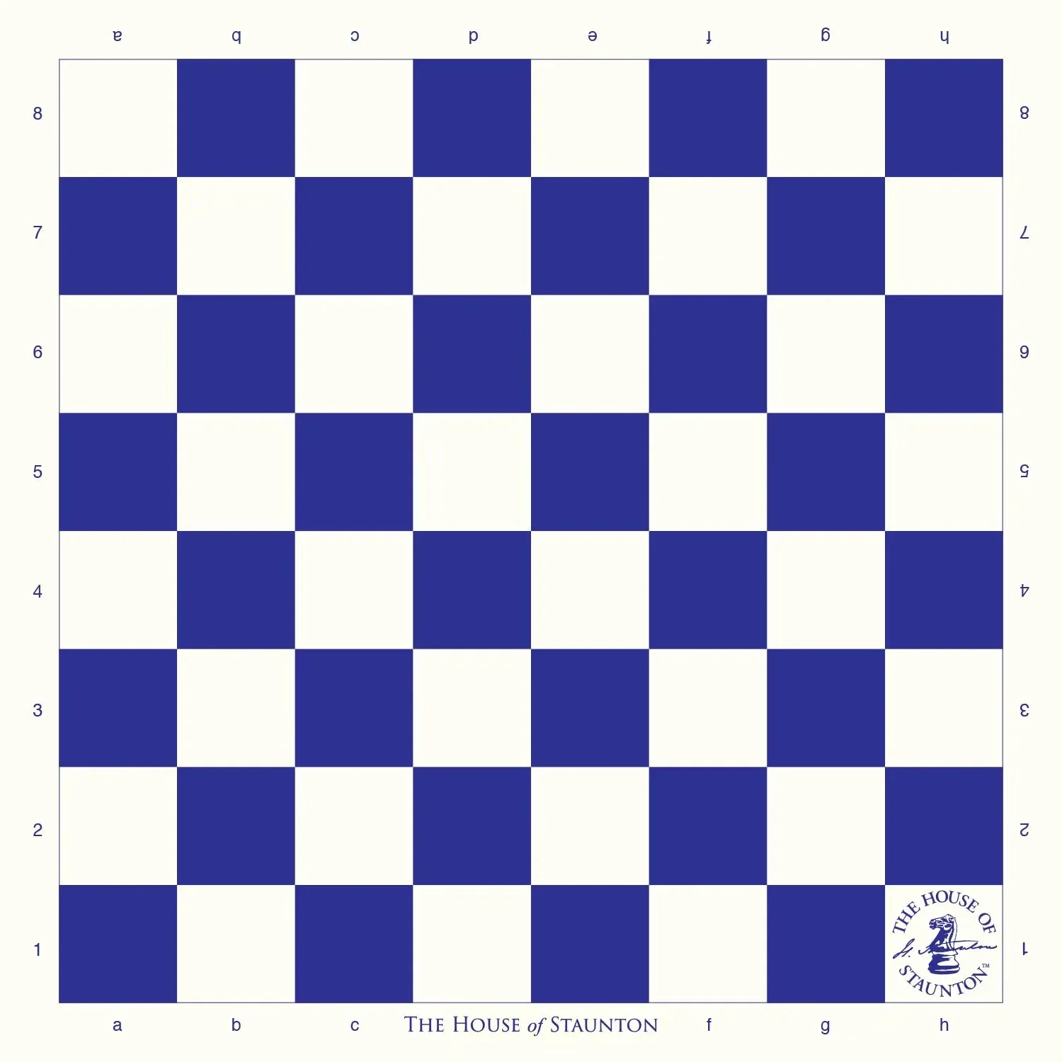 The House of Staunton Vinyl Chess Board - 2.25" Squares - Image 4