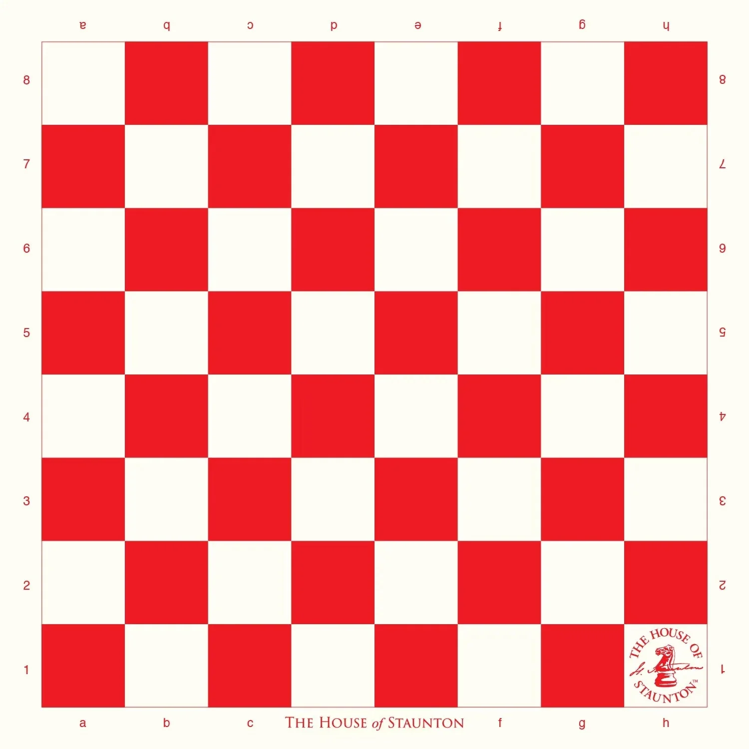 The House of Staunton Vinyl Chess Board - 2.25" Squares - Image 5