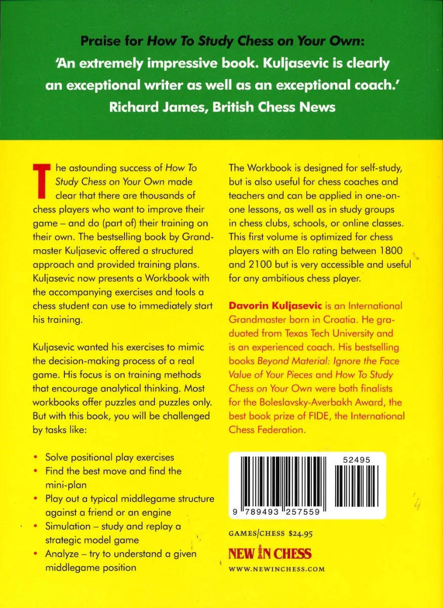 The How to Study Chess on Your Own Workbook - Image 2