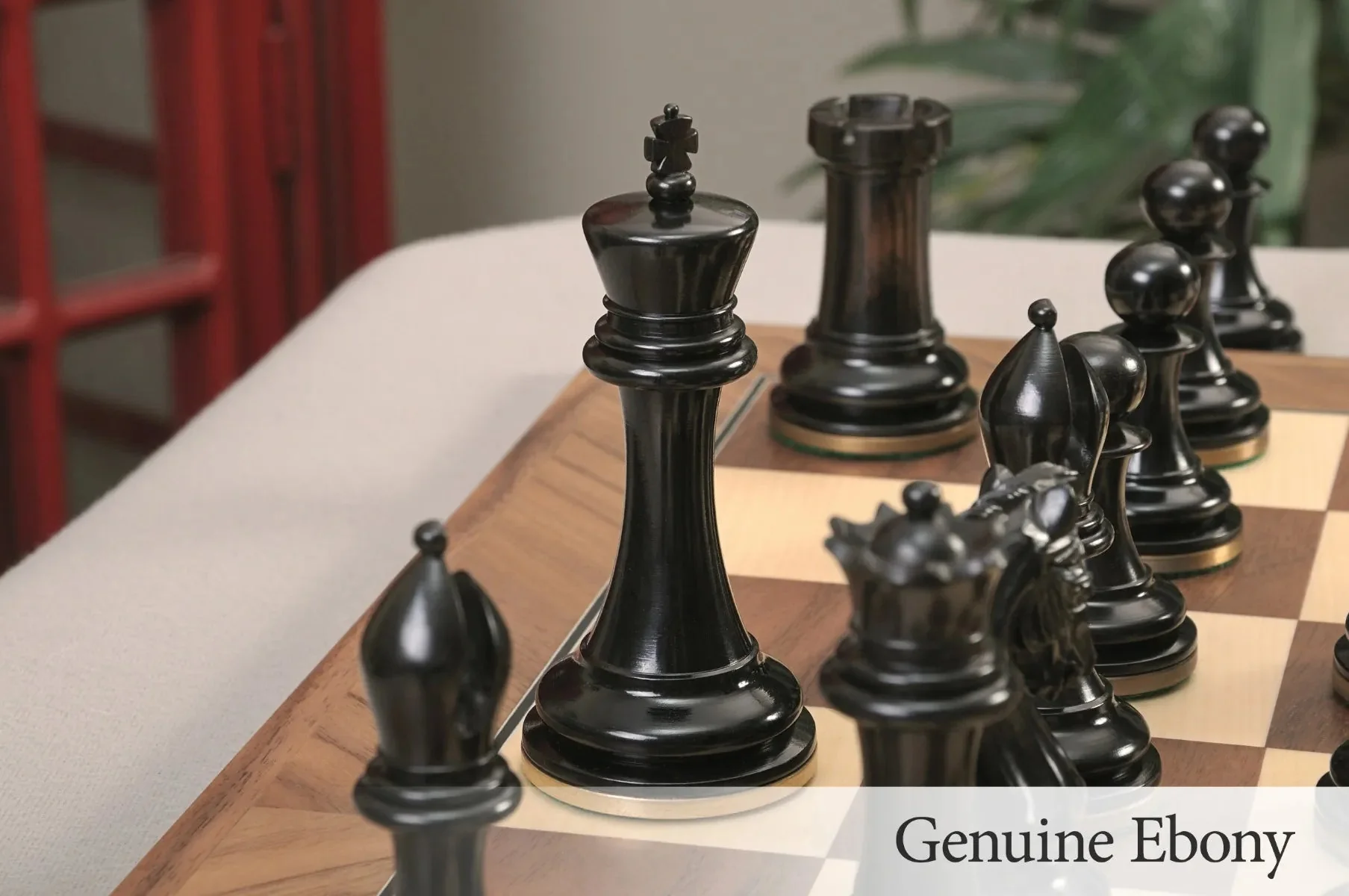 The Imperial Collector Series Luxury Chess Pieces with Brass Weighting - 4.4" King - Image 30