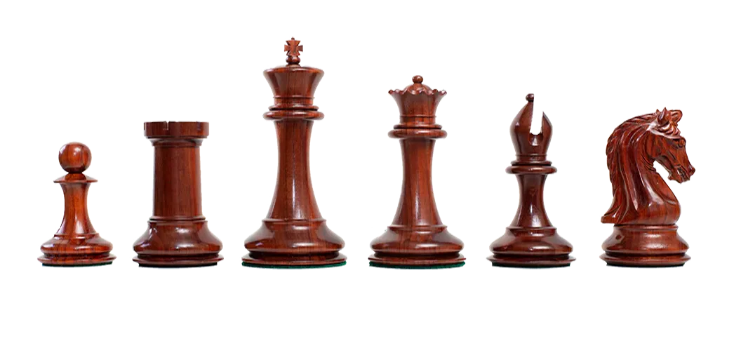 Blood Rosewood and Natural Boxwood
