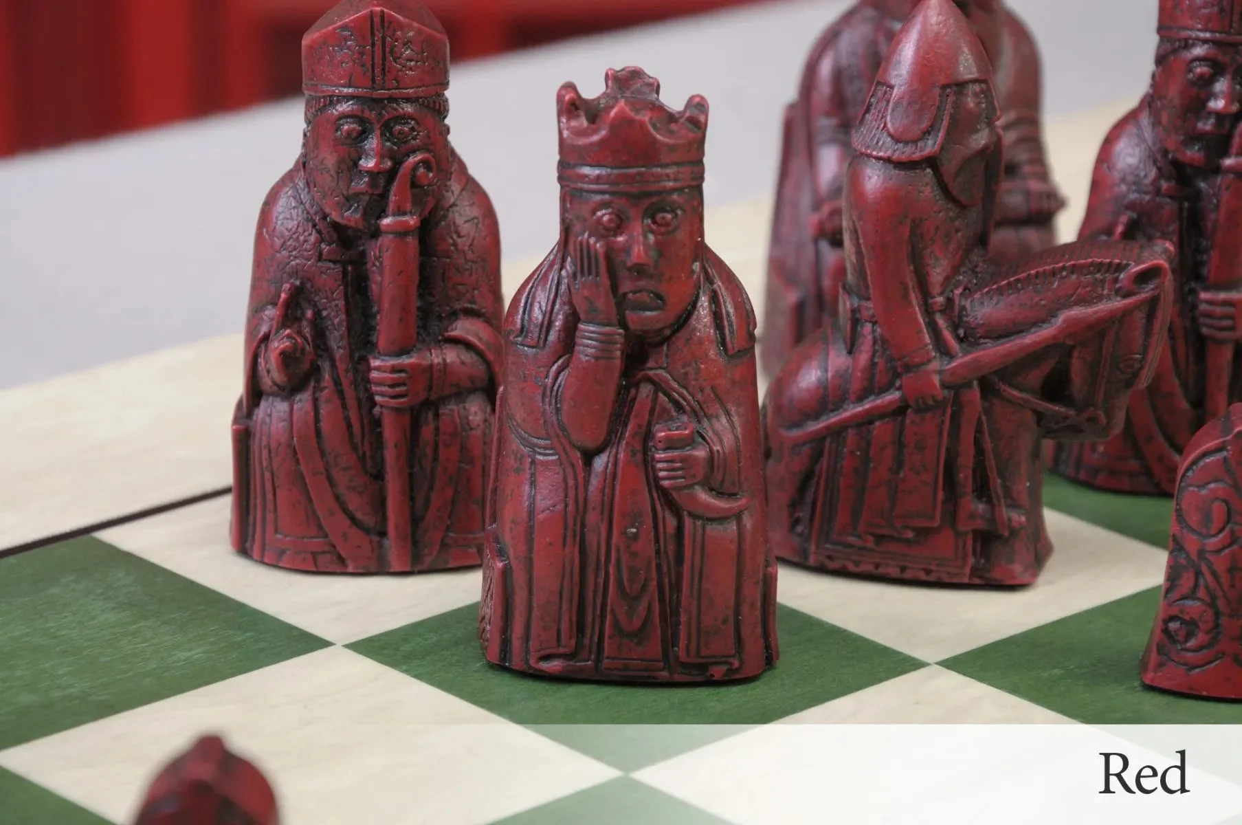 The Isle of Lewis Chess Set, Box, & Board Combination - Image 13