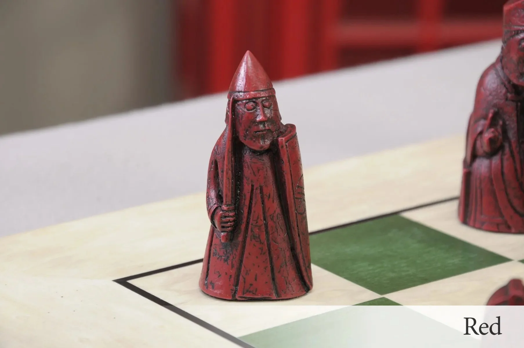 The Isle of Lewis Chess Set, Box, & Board Combination - Image 14