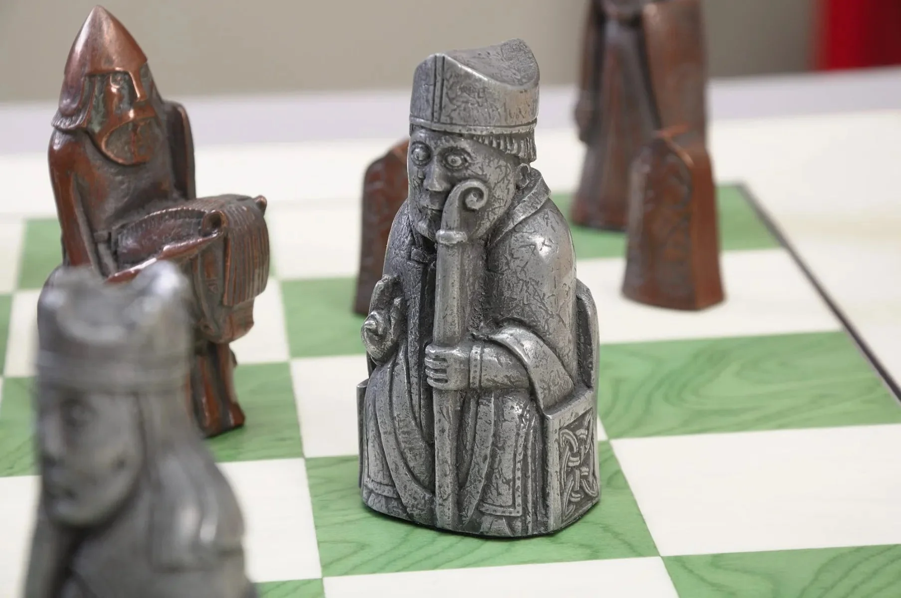 The Isle of Lewis Chess Set, Box, & Board Combination - Image 18