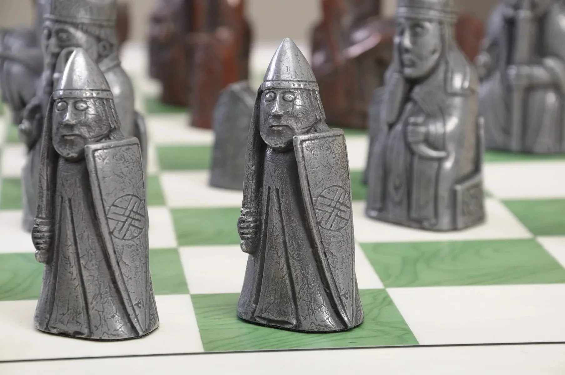 The Isle of Lewis Chess Set, Box, & Board Combination - Image 19