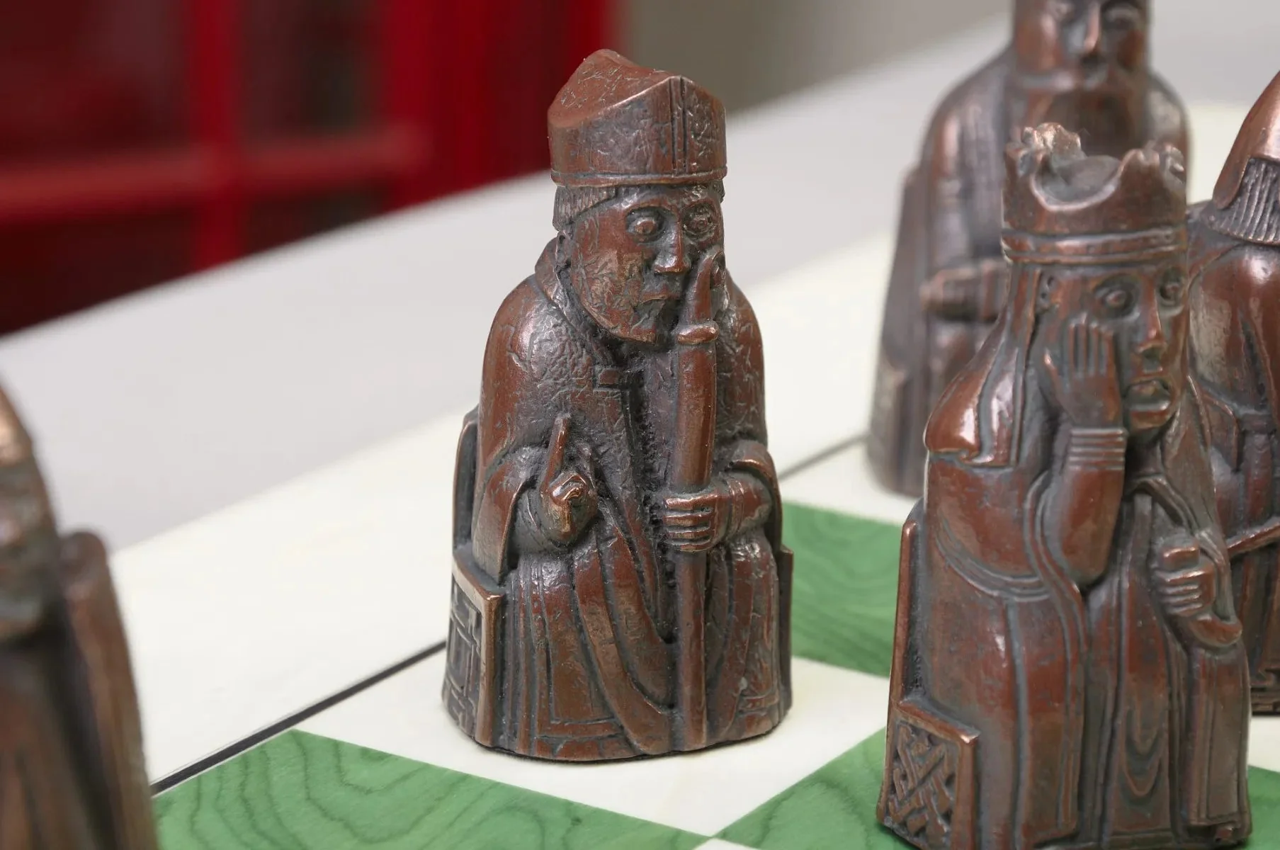The Isle of Lewis Chess Set, Box, & Board Combination - Image 23