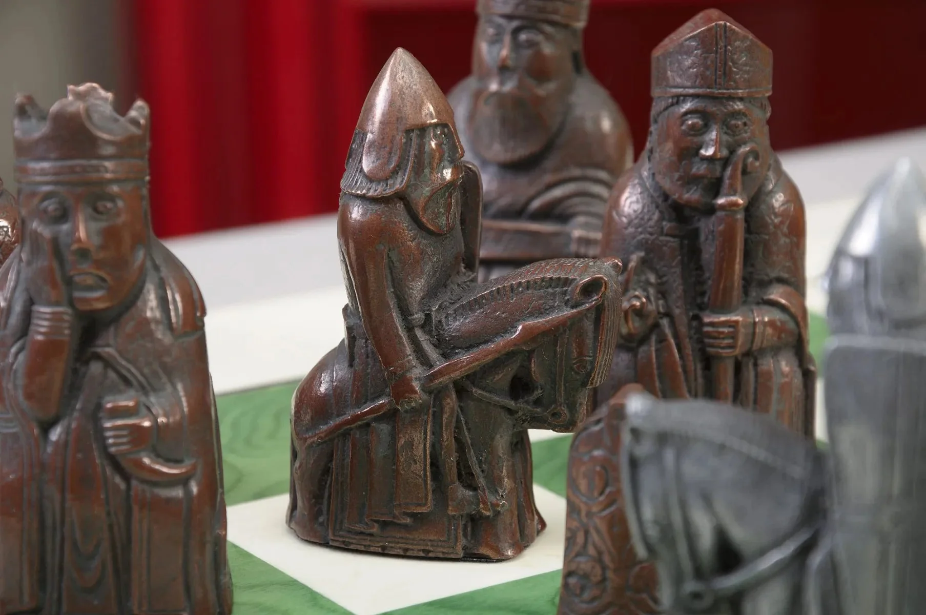 The Isle of Lewis Chess Set, Box, & Board Combination - Image 24