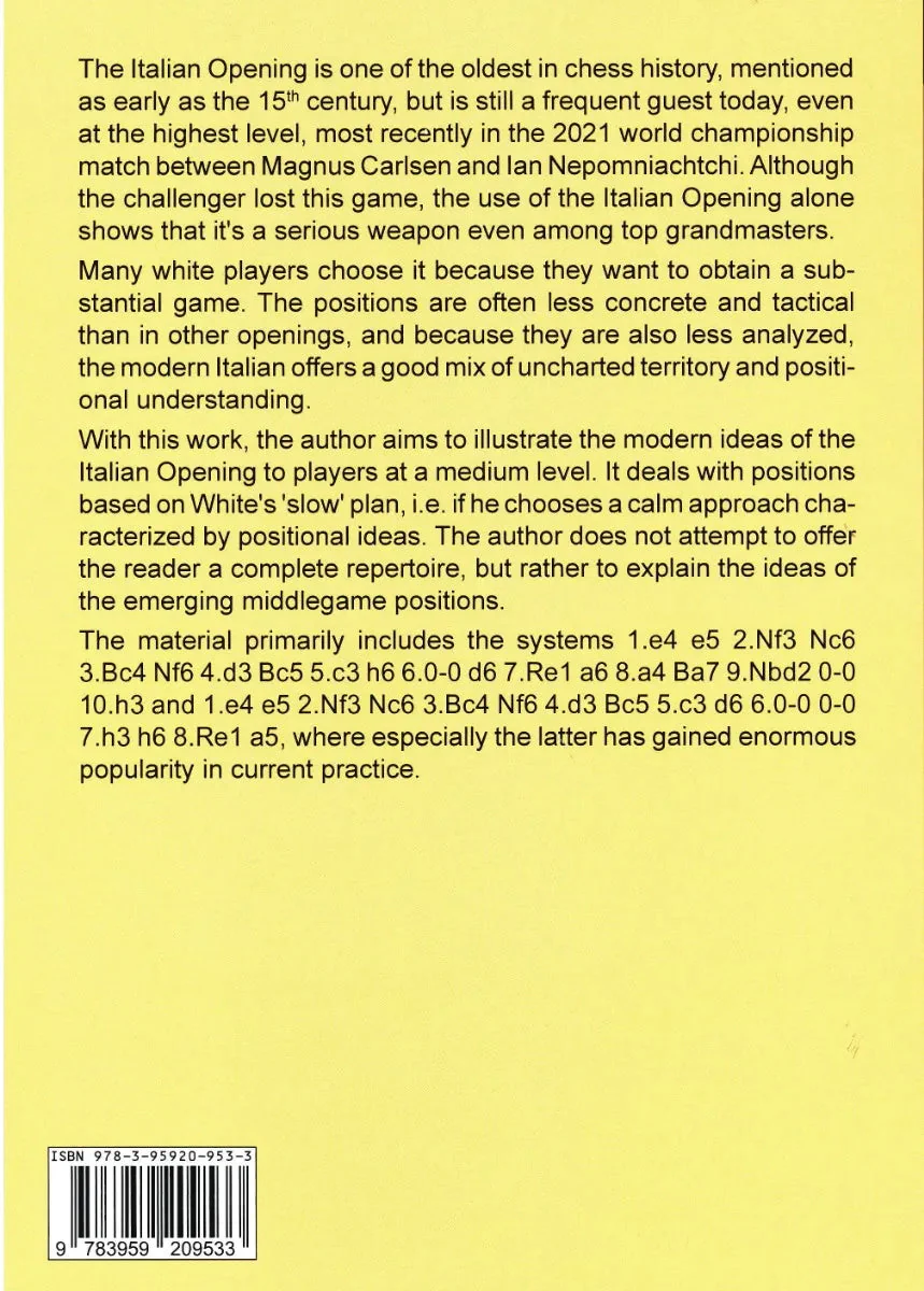 The Italian Opening for White - Image 2