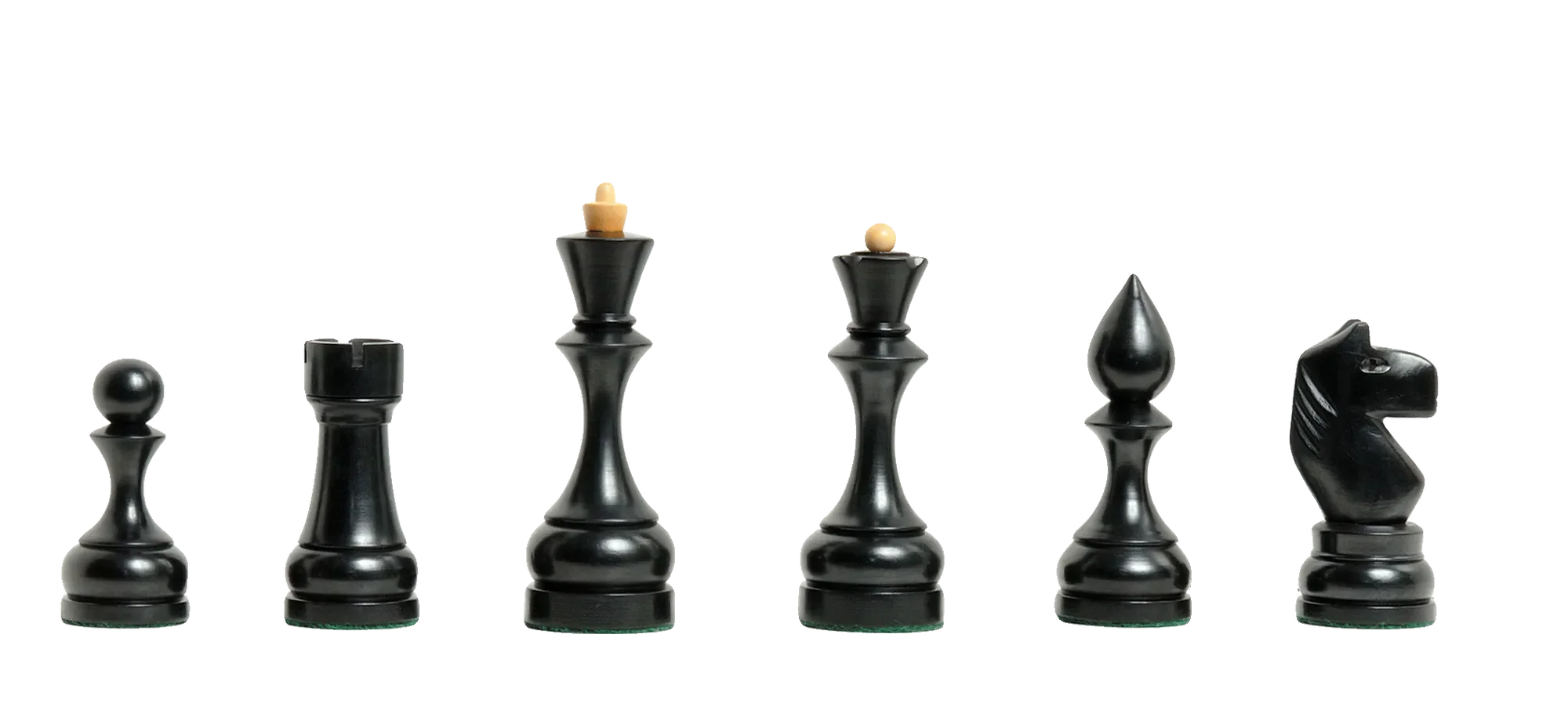 Ebonized Boxwood and Natural Boxwood