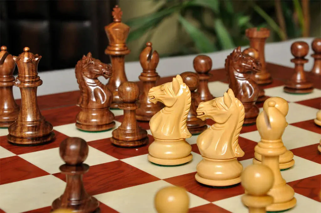 Golden Rosewood and Natural Boxwood