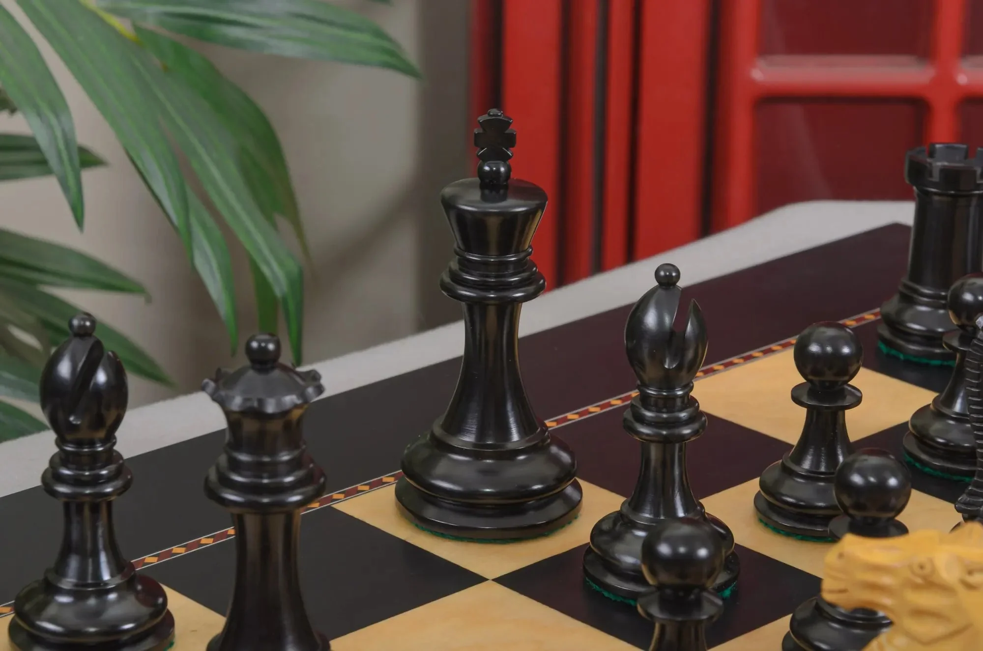 The Lasker Series Chess Pieces - 4.0" King - Image 13