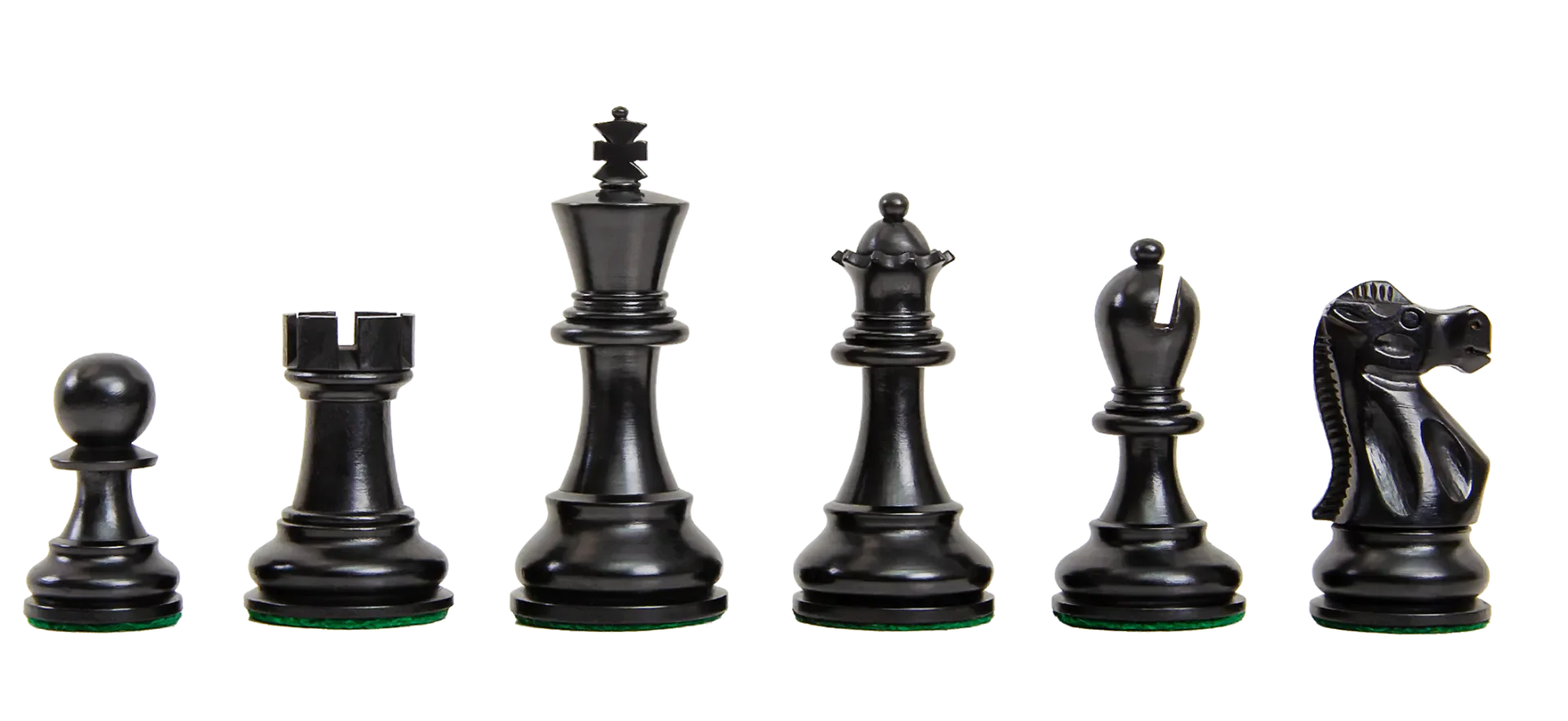 Ebonized Boxwood and Natural Boxwood