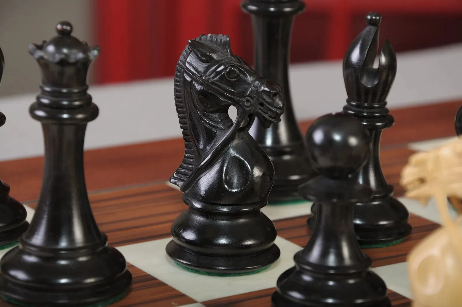 The Leicester Series Chess Set, Box, & Board Combination - Image 6