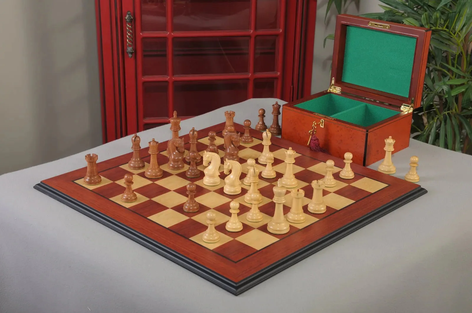 Golden Rosewood & Natural Boxwood