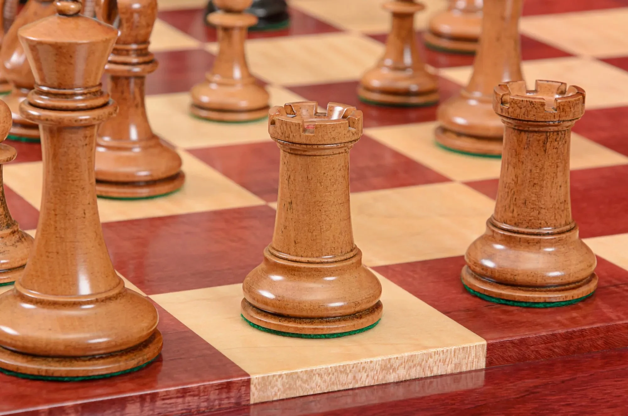 The Genuine Staunton® Collection - Leuchars Series Vintage Luxury Chess Pieces - 3.5" King - Image 12