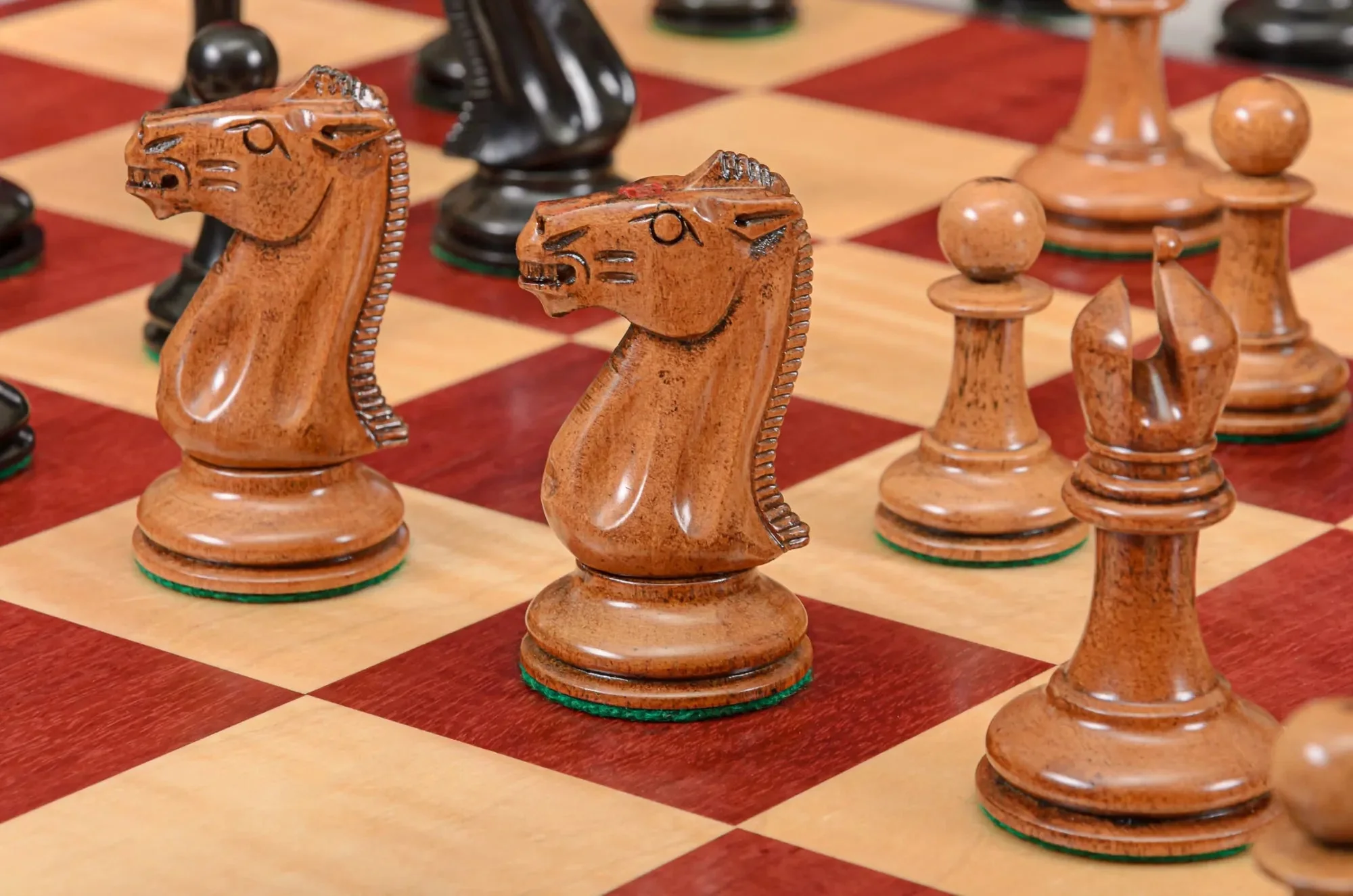 The Genuine Staunton® Collection - Leuchars Series Vintage Luxury Chess Pieces - 3.5" King - Image 14
