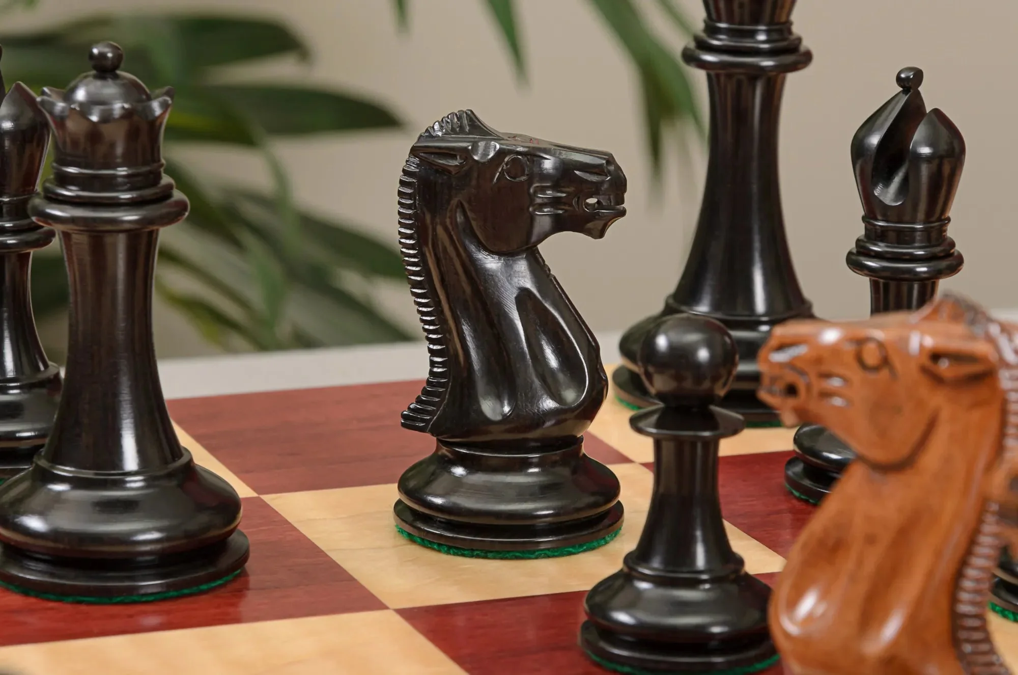 The Genuine Staunton® Collection - Leuchars Series Vintage Luxury Chess Pieces - 3.5" King - Image 3