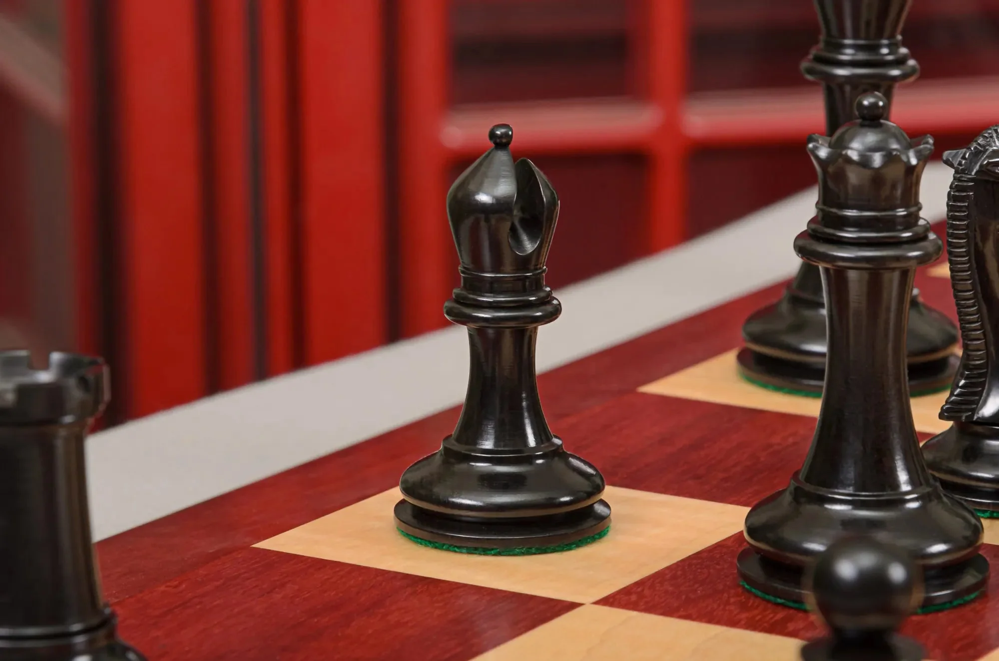 The Genuine Staunton® Collection - Leuchars Series Vintage Luxury Chess Pieces - 3.5" King - Image 9