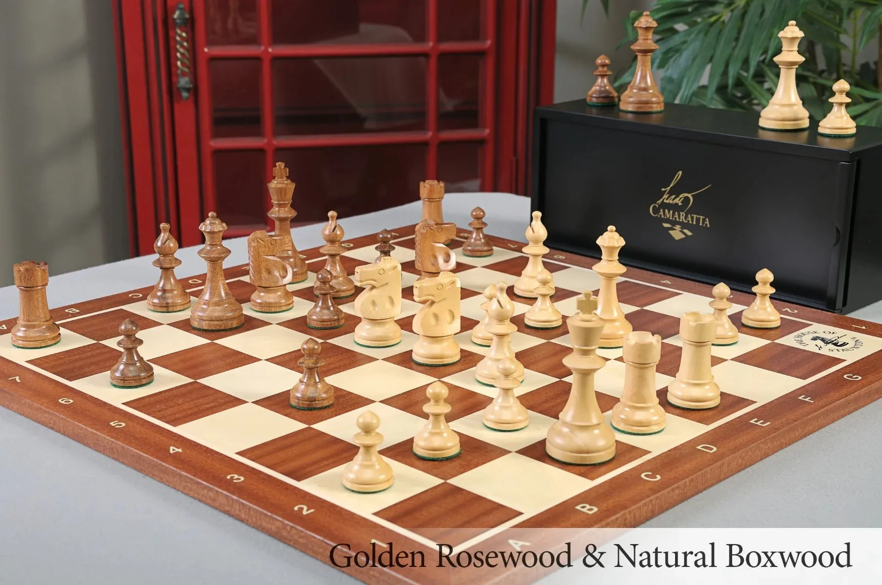The Liberty Tournament Series Wood Chess Set Combination - Image 14