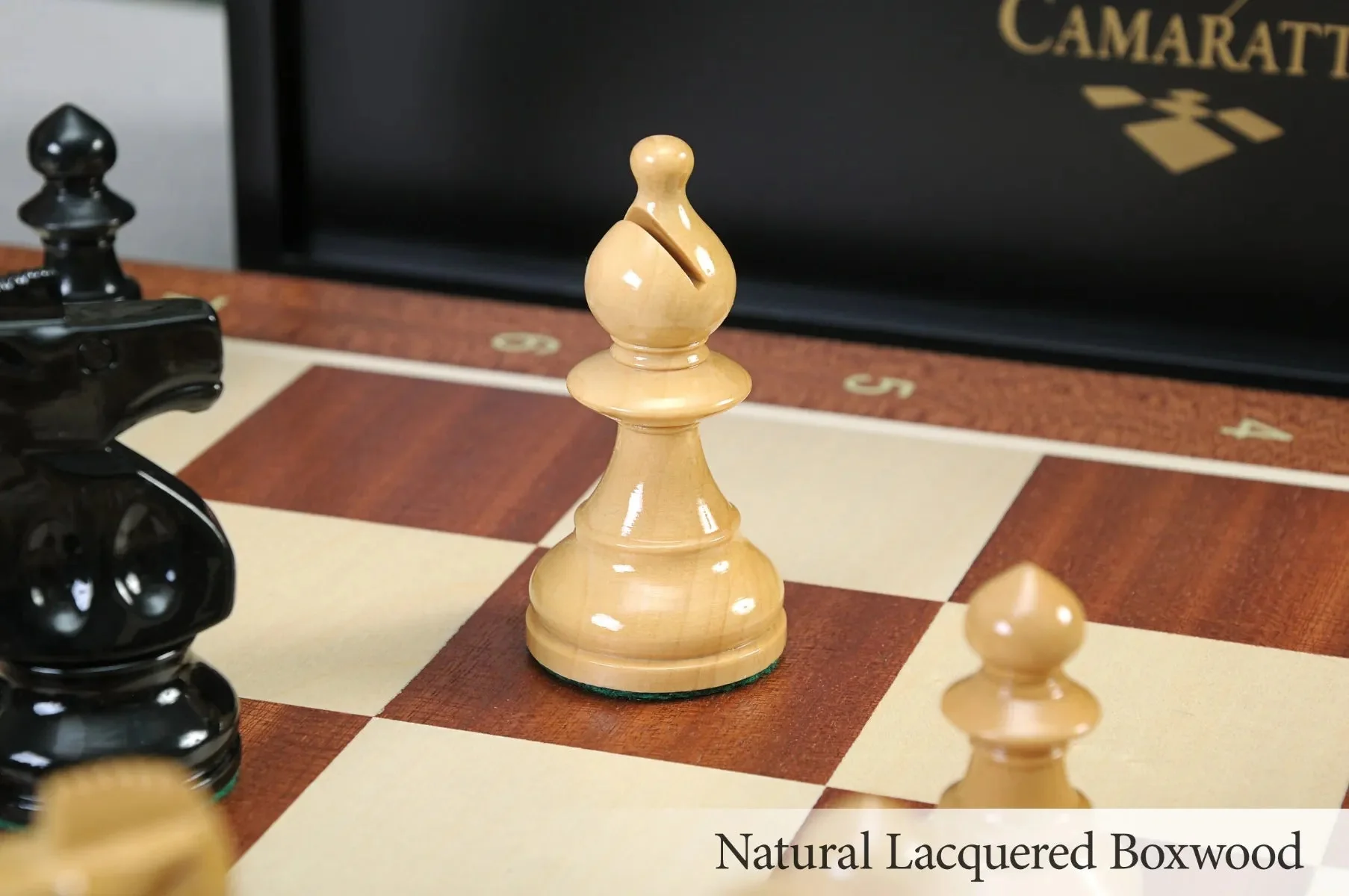 The Liberty Tournament Series Wood Chess Set Combination - Image 4
