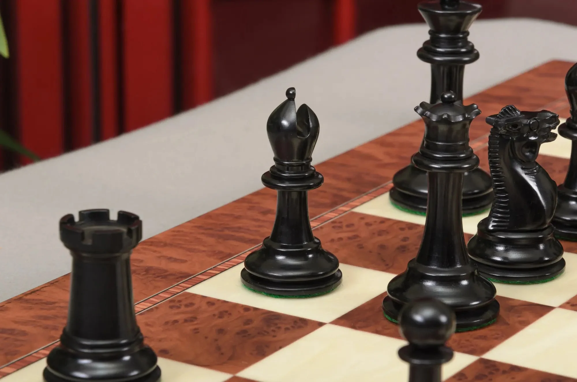 The Library Collection - The Anderssen Dropjaw Series Luxury Chess Pieces - 3'' King - Image 12