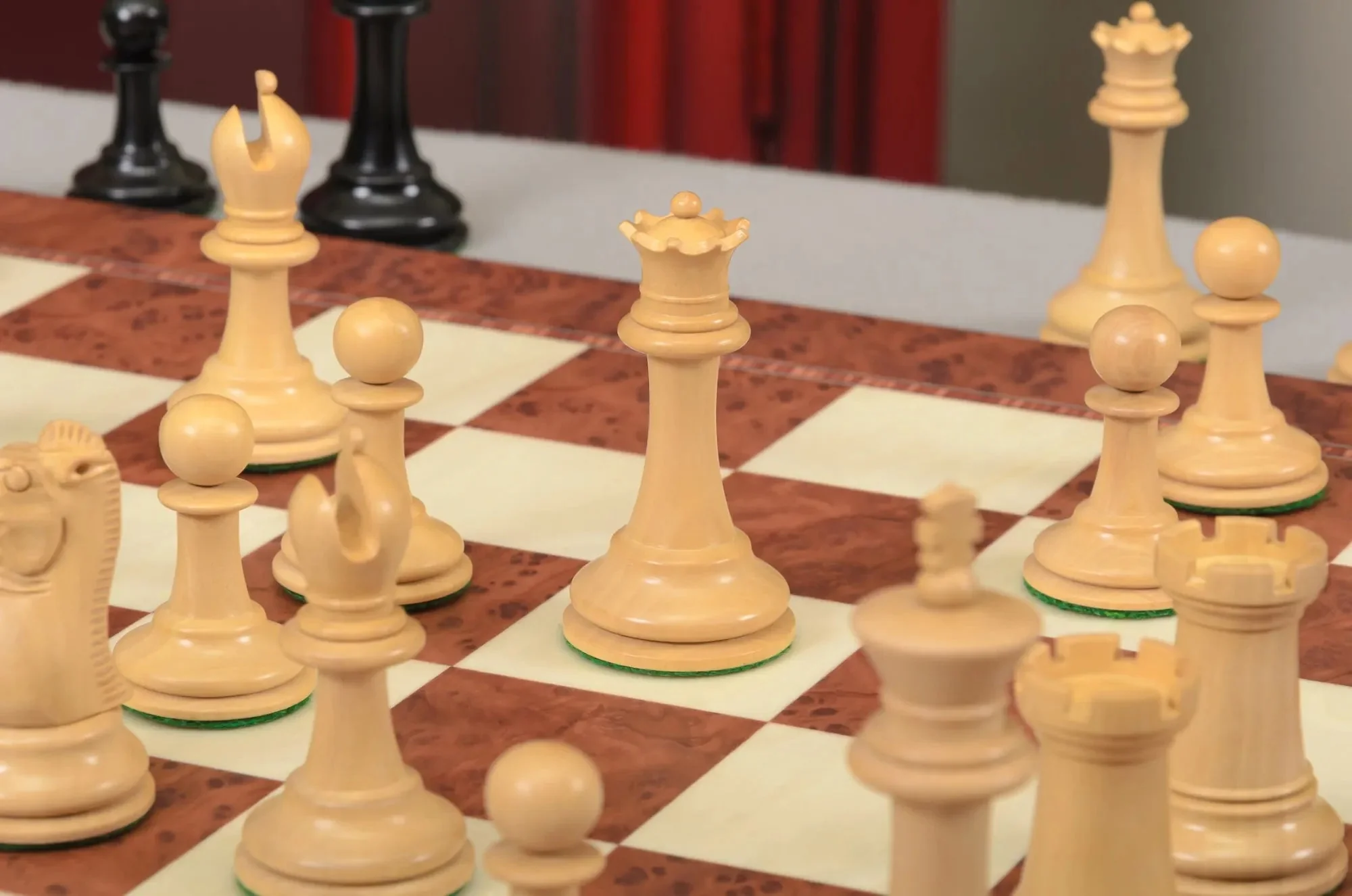 The Library Collection - The Anderssen Dropjaw Series Luxury Chess Pieces - 3'' King - Image 6