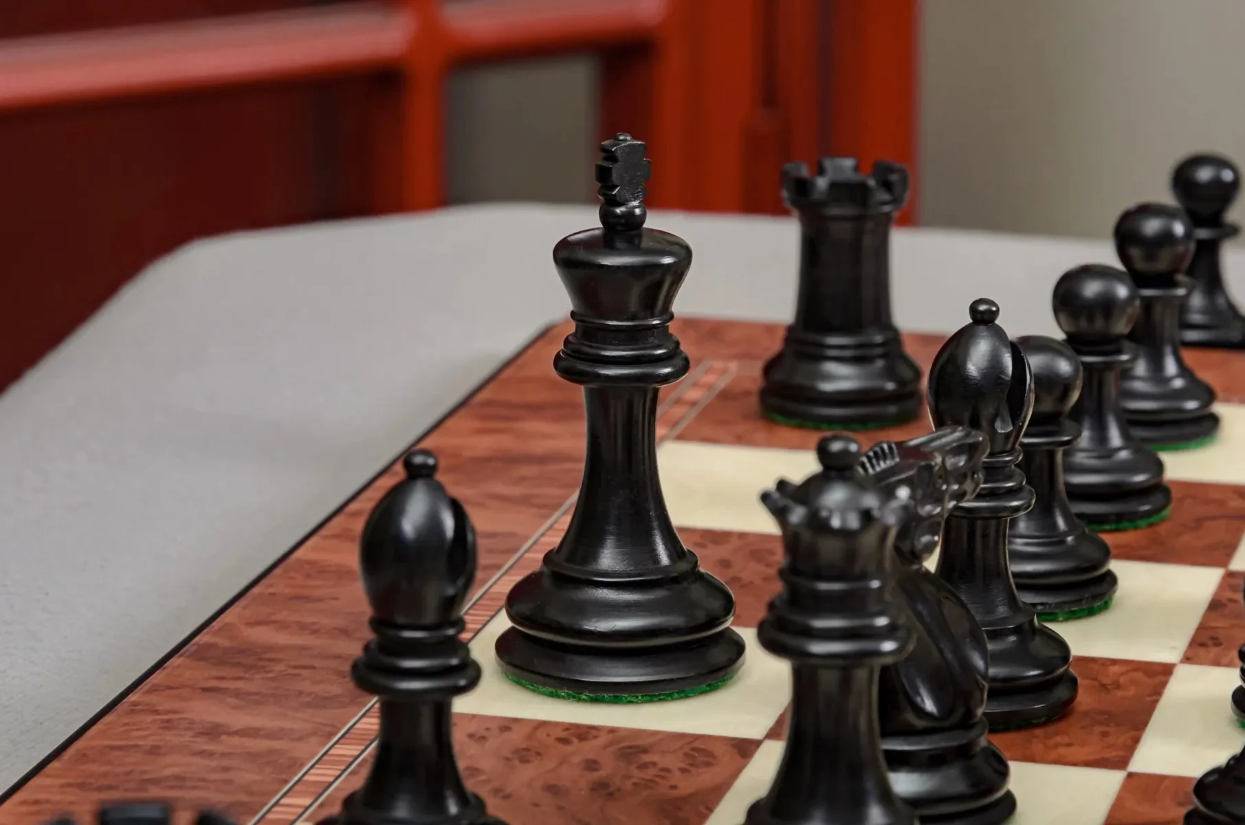 The Library Collection - The Zukertort Series Luxury Chess Pieces - 2.875" King - Image 12
