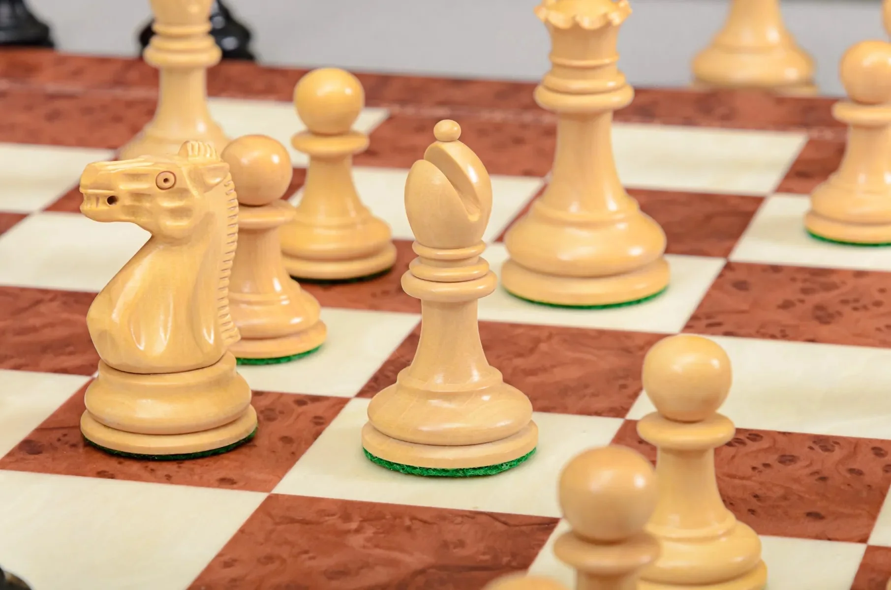 The Library Collection - The Zukertort Series Luxury Chess Pieces - 2.875" King - Image 3