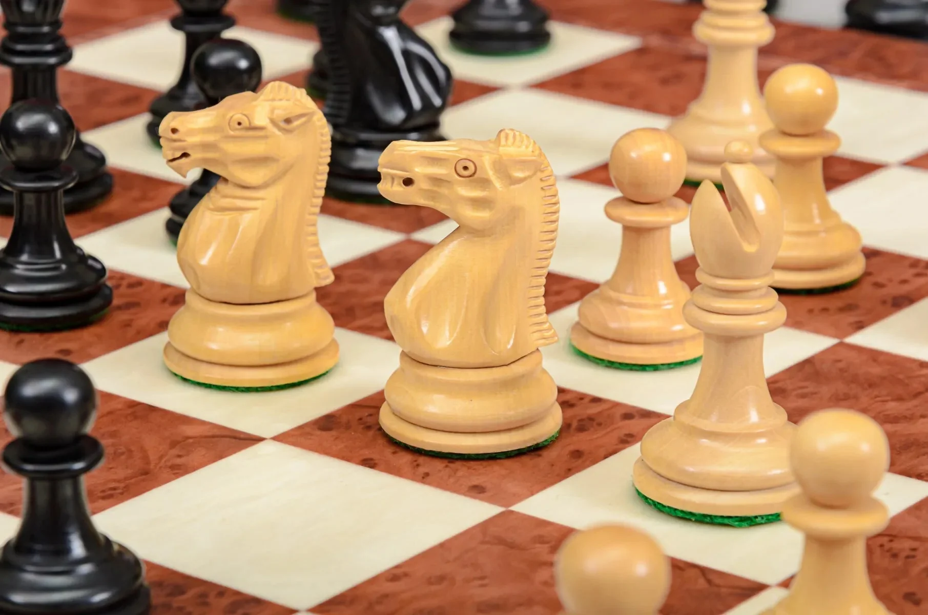 The Library Collection - The Zukertort Series Luxury Chess Pieces - 2.875" King - Image 9