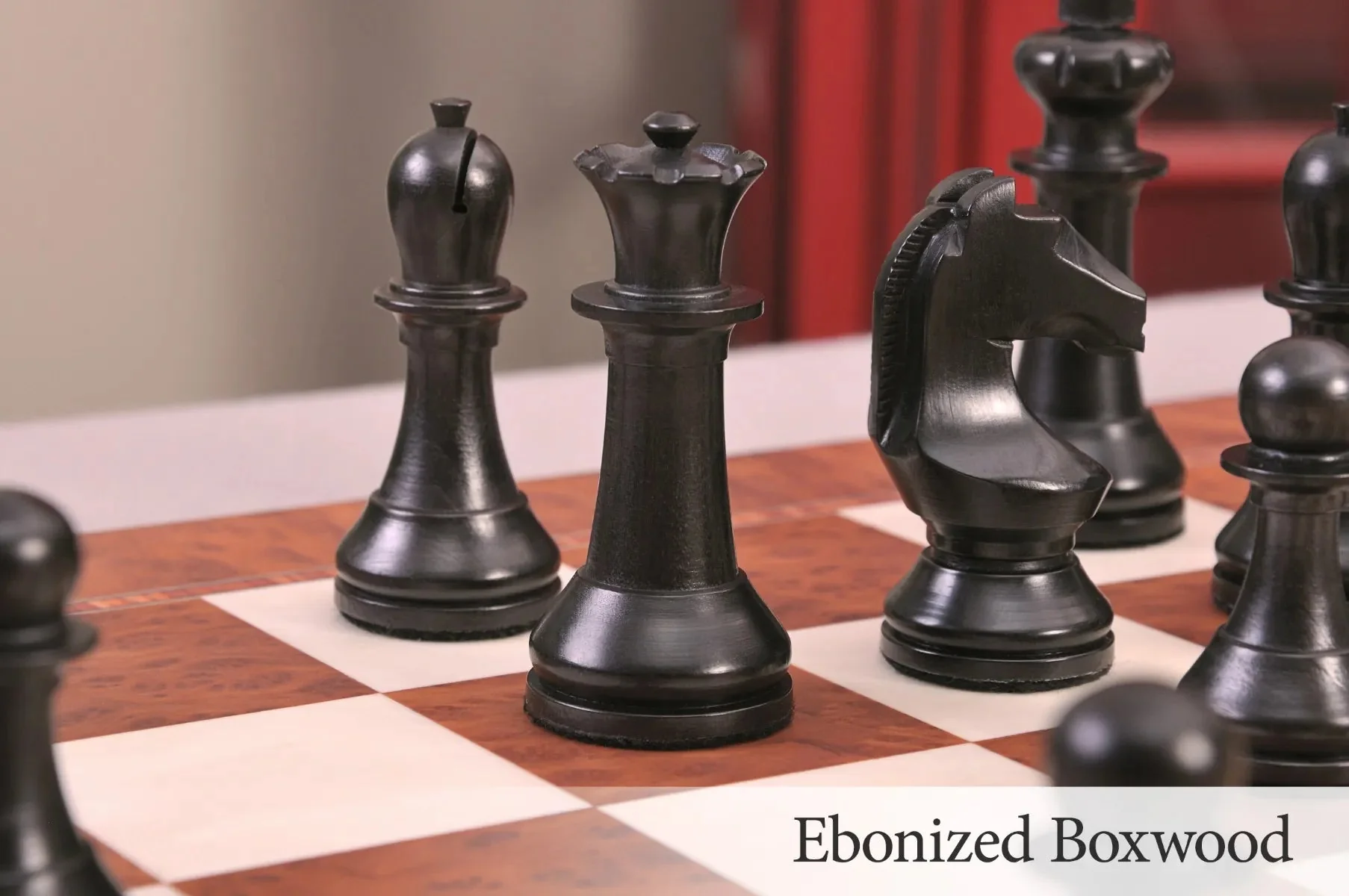 The Library FIDE Official World Championship of Chess Series Pieces - 3" King - Image 10
