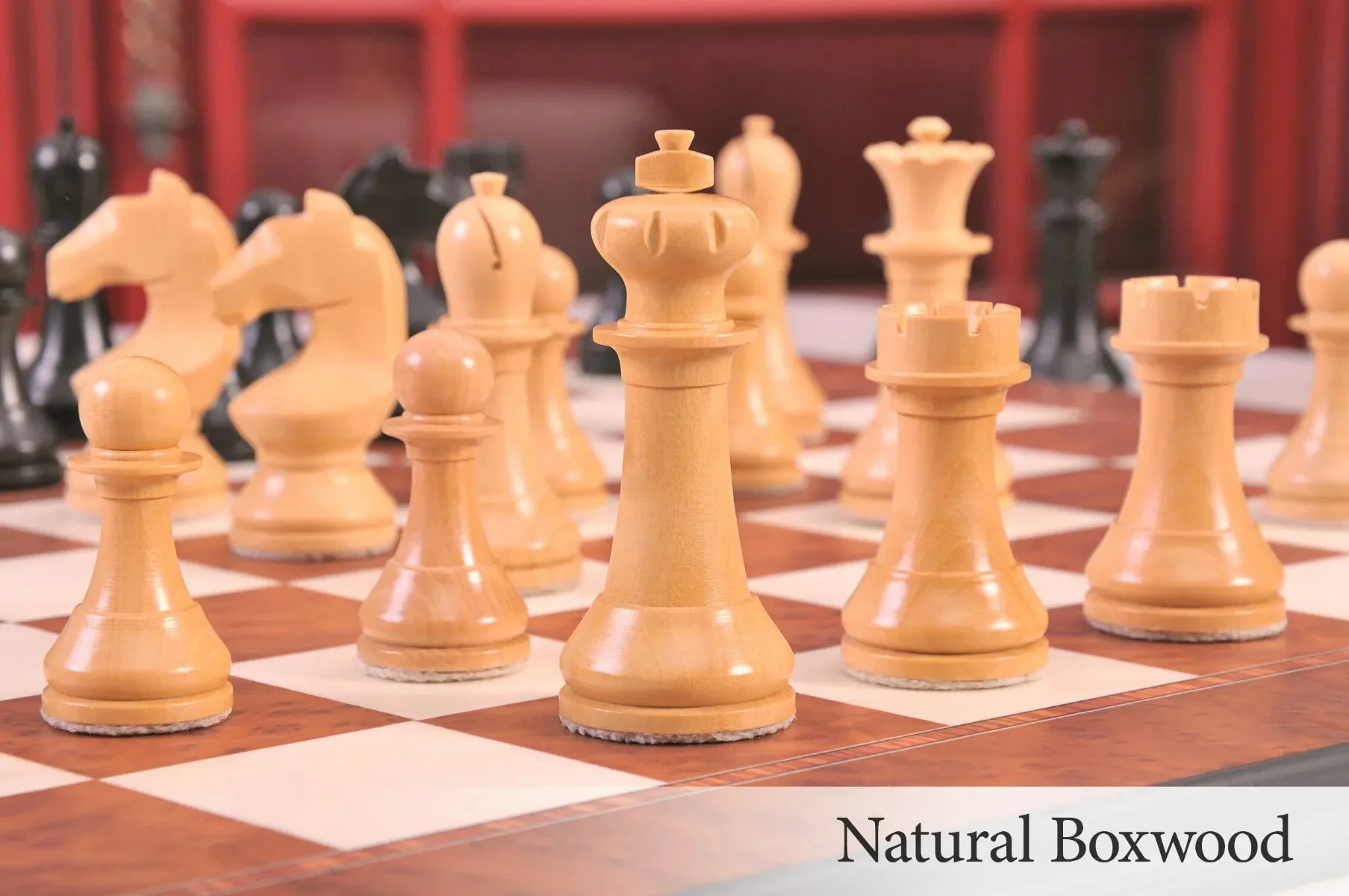 The Library FIDE Official World Championship of Chess Series Pieces - 3" King - Image 3