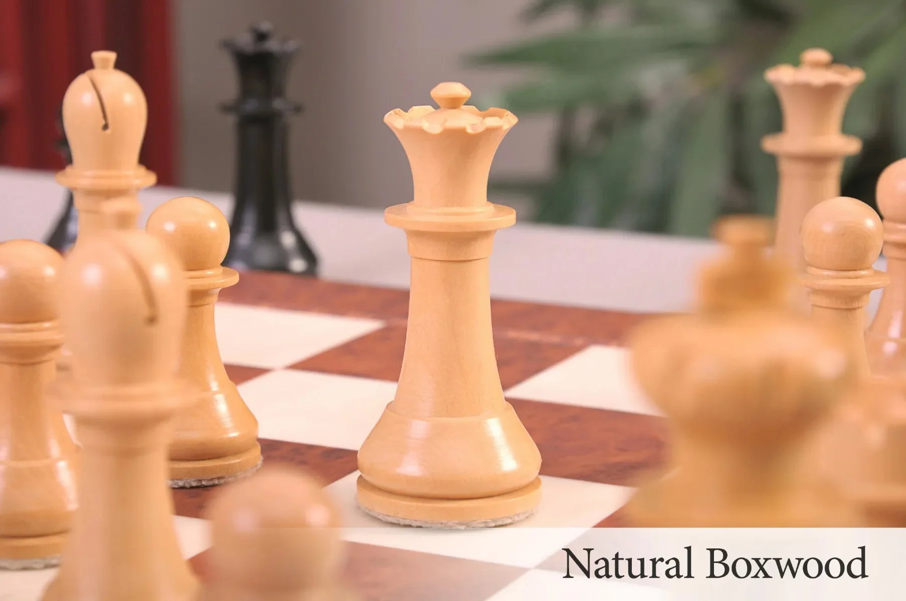 The Library FIDE Official World Championship of Chess Series Pieces - 3" King - Image 4