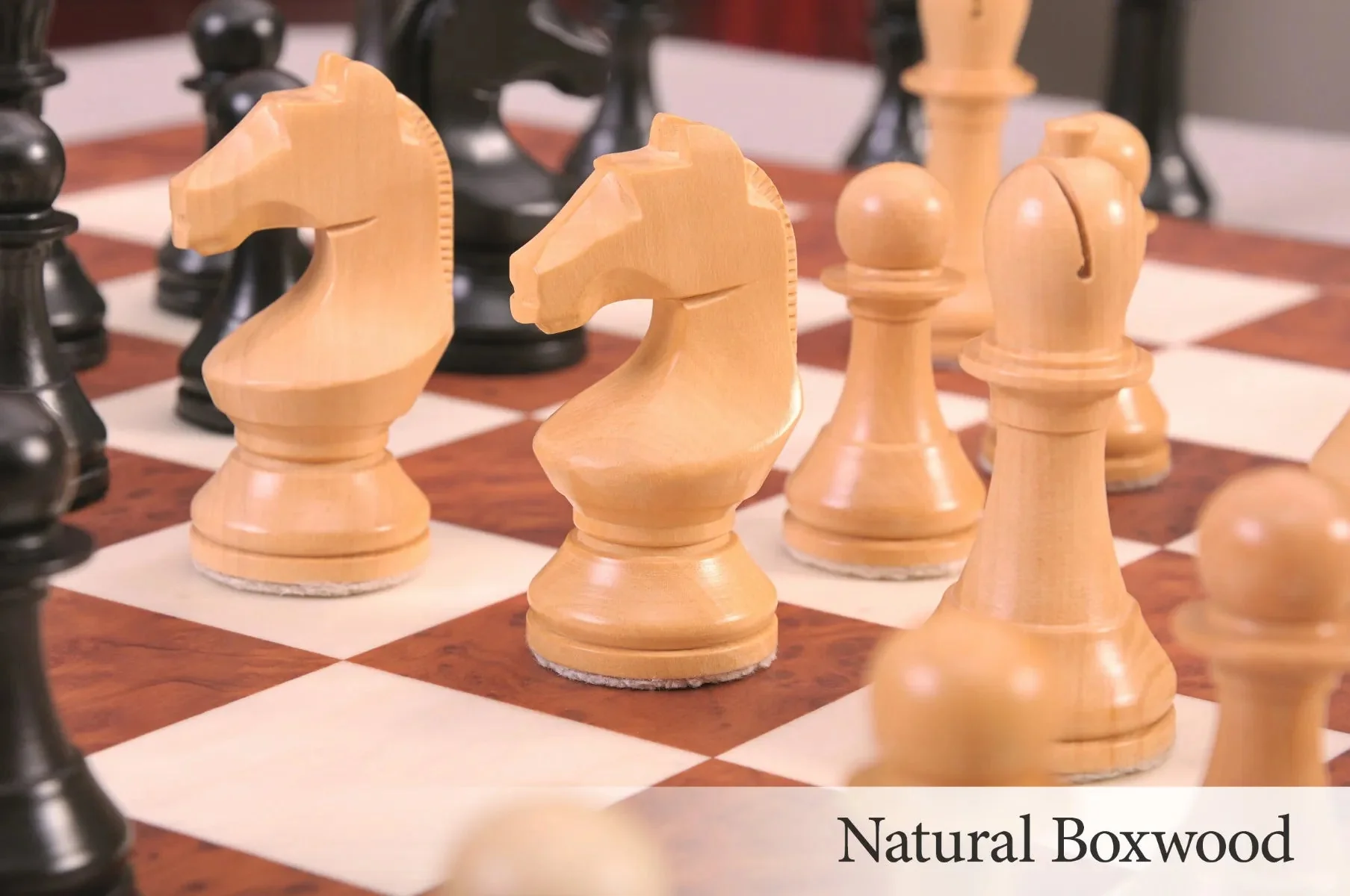 The Library FIDE Official World Championship of Chess Series Pieces - 3" King - Image 6