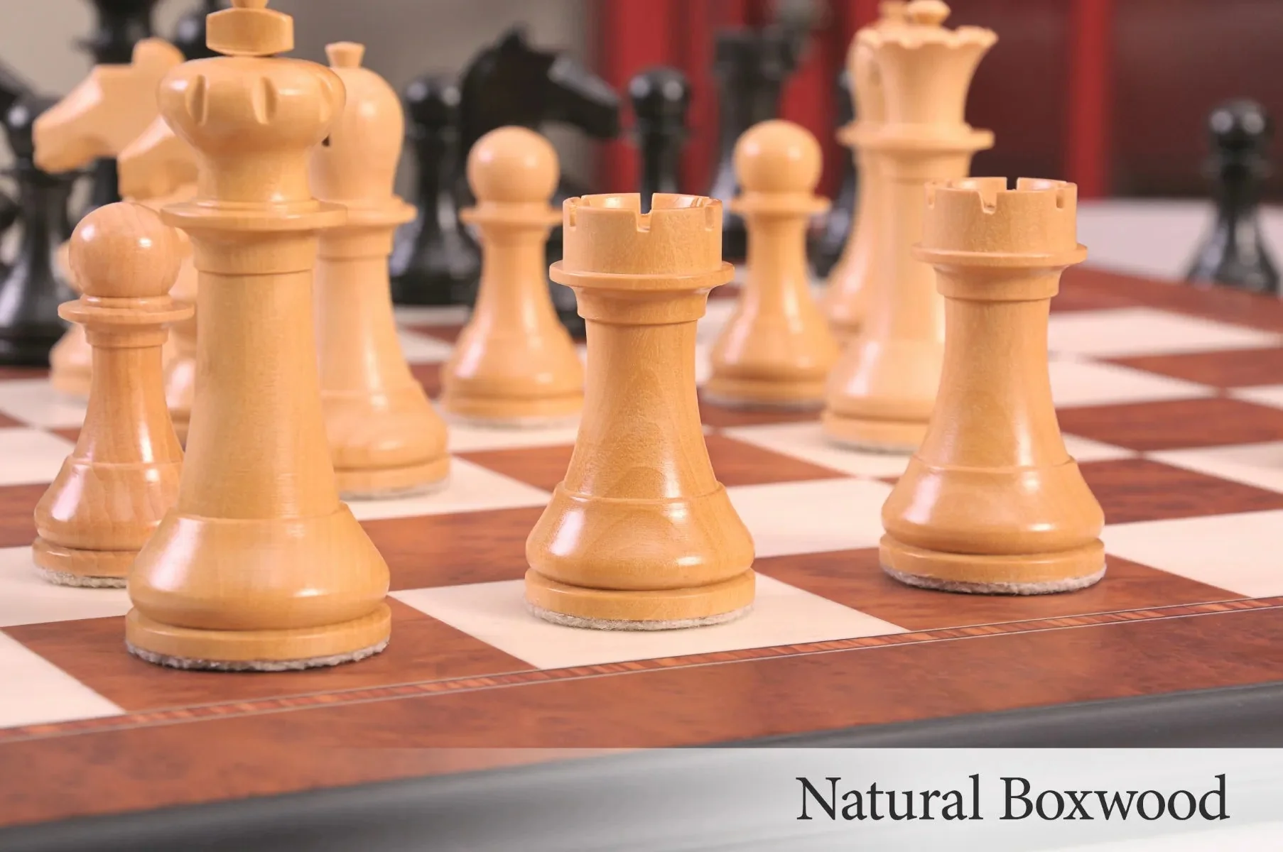 The Library FIDE Official World Championship of Chess Series Pieces - 3" King - Image 7