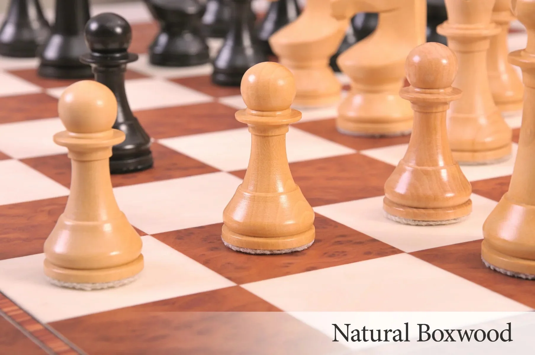 The Library FIDE Official World Championship of Chess Series Pieces - 3" King - Image 8