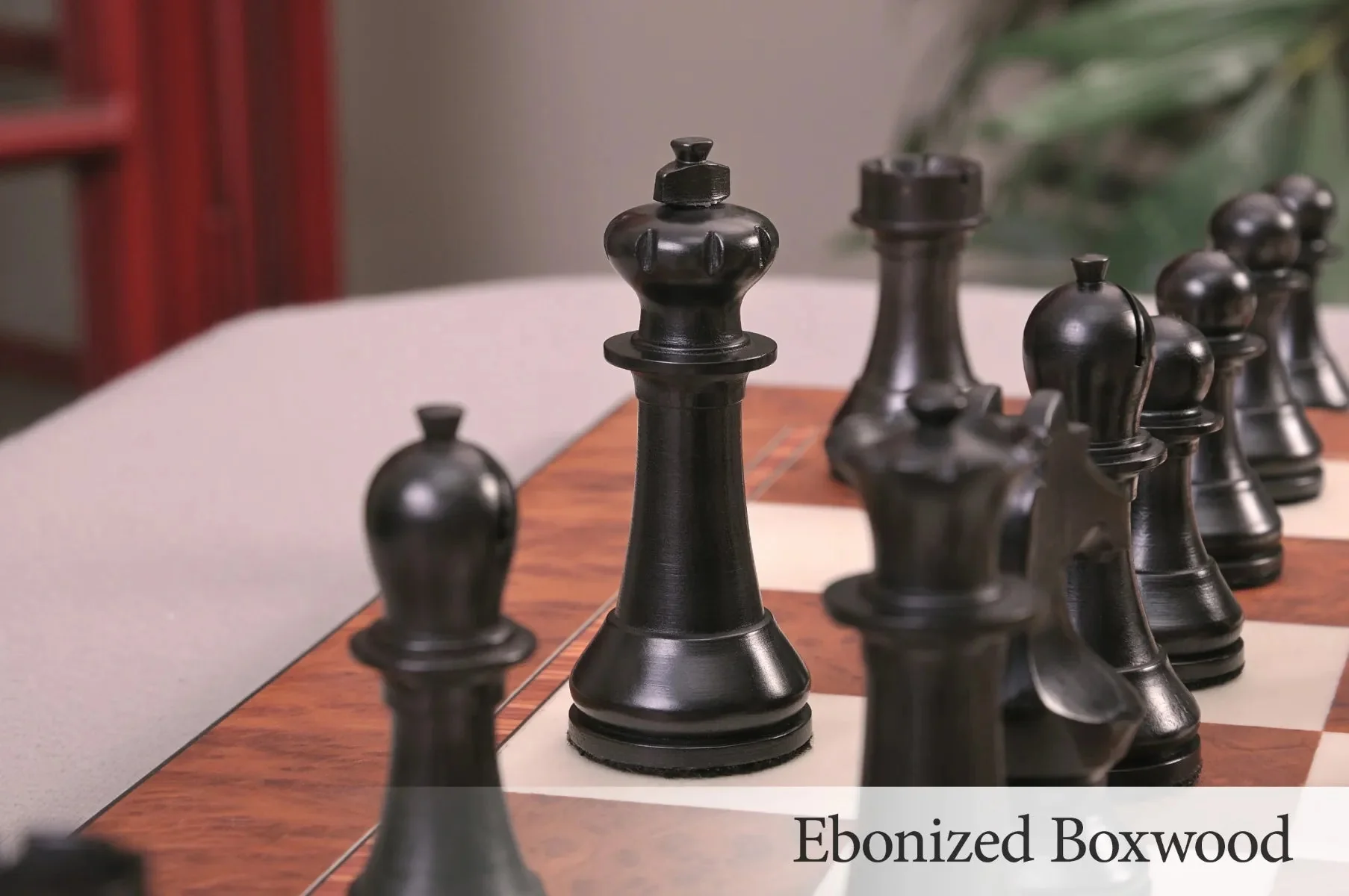 The Library FIDE Official World Championship of Chess Series Pieces - 3" King - Image 9