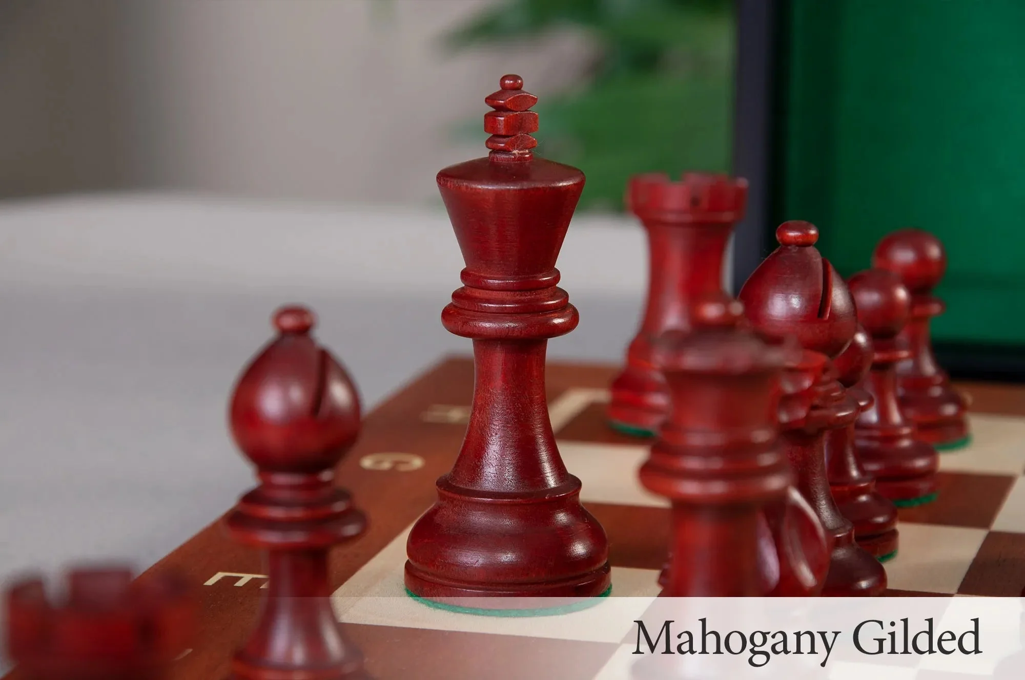 The Library Grandmaster Chess Set, Box, & Board Combination - Image 10