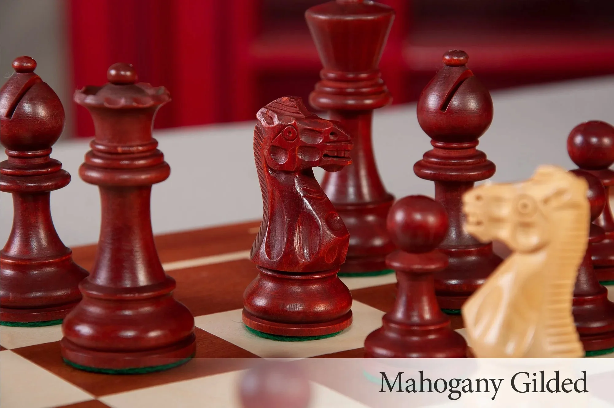 The Library Grandmaster Chess Set, Box, & Board Combination - Image 12