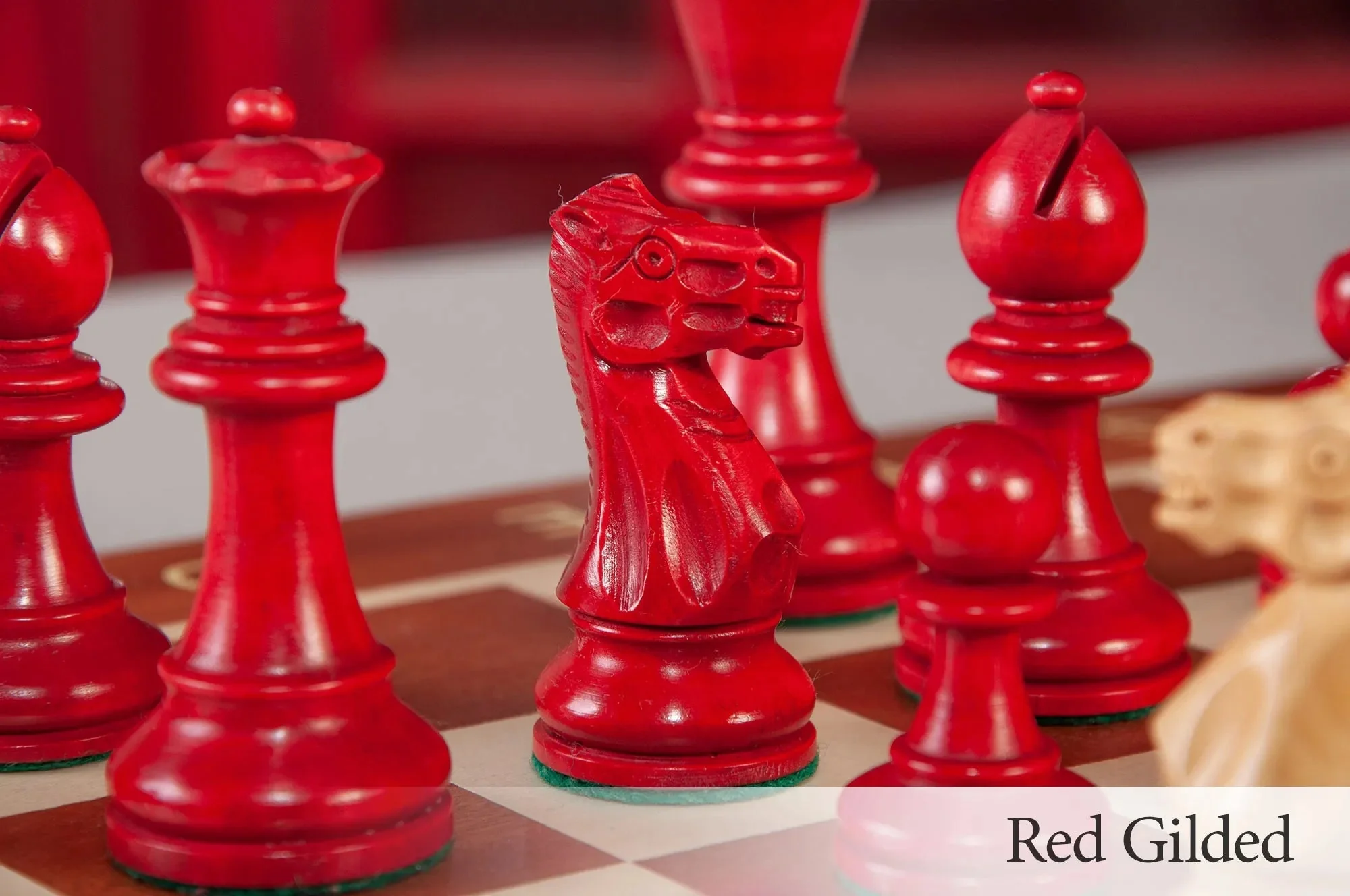 The Library Grandmaster Chess Set, Box, & Board Combination - Image 15
