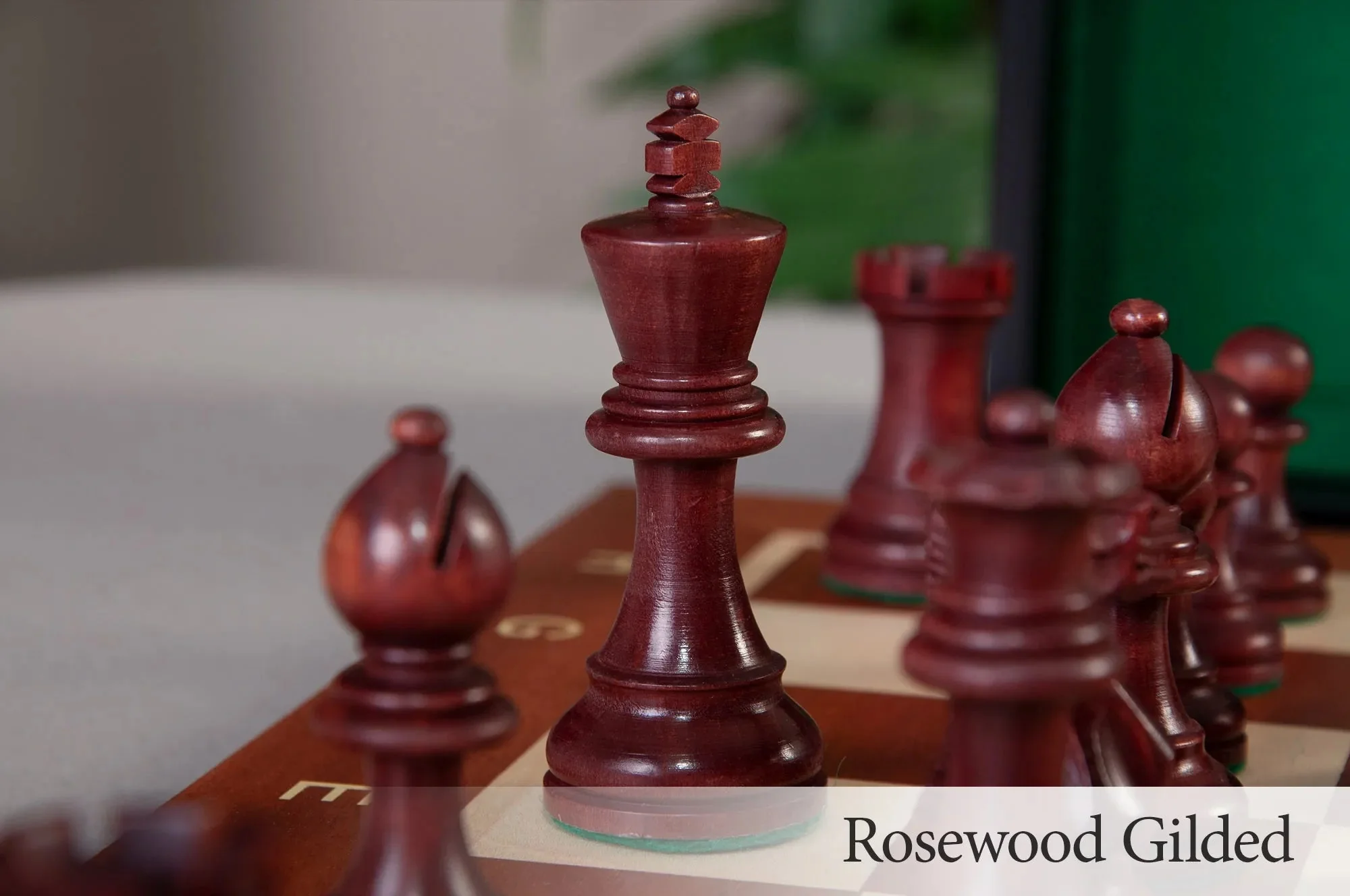 The Library Grandmaster Chess Set, Box, & Board Combination - Image 7