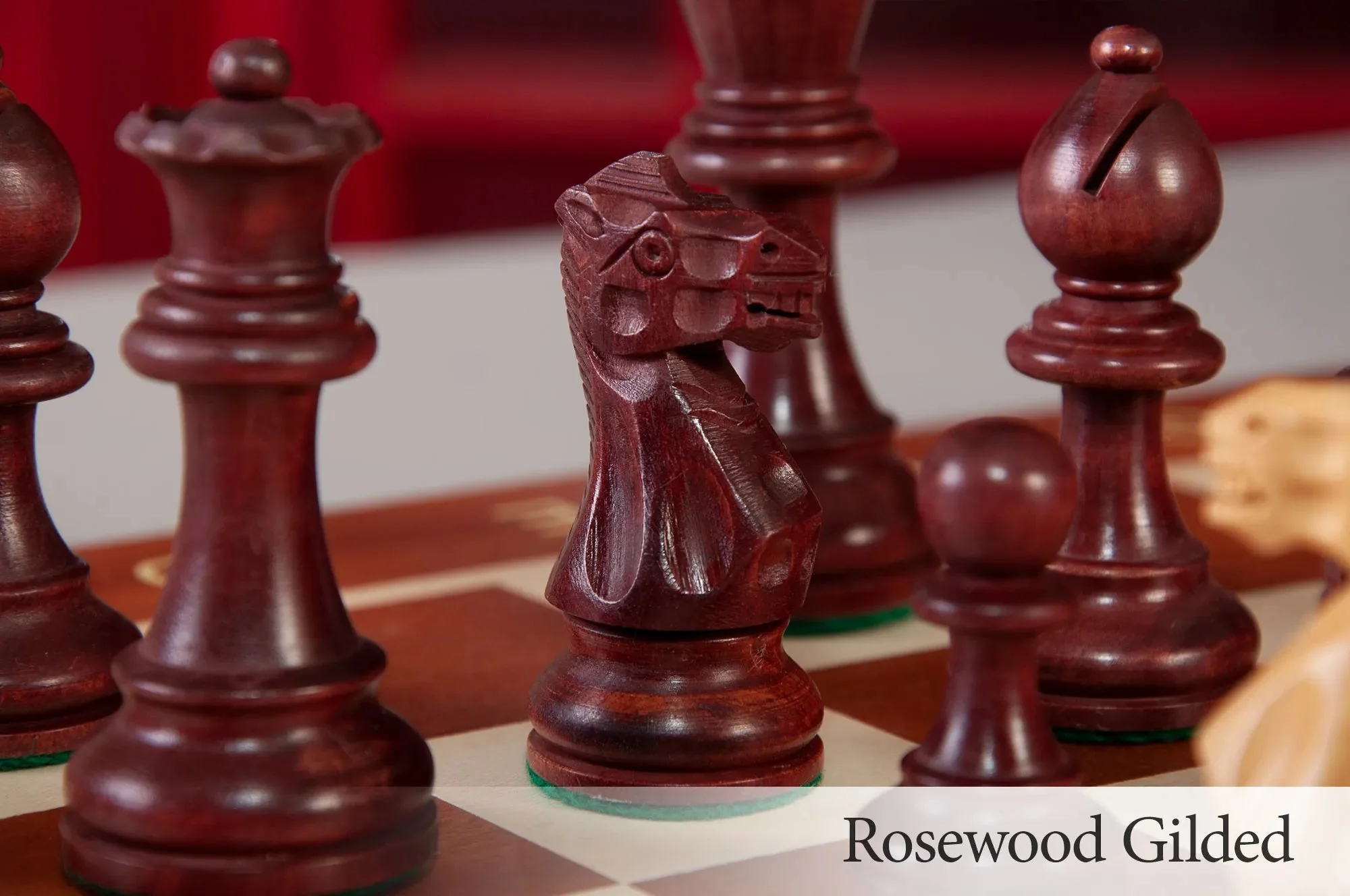 The Library Grandmaster Chess Set, Box, & Board Combination - Image 8
