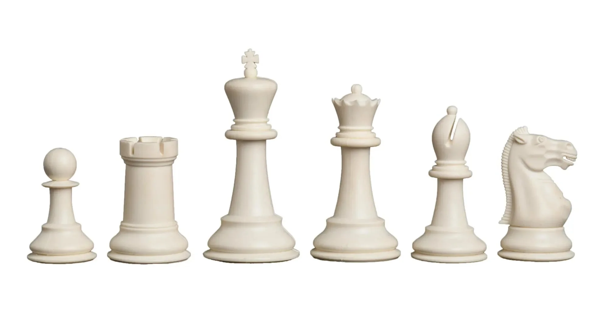 The Marshall Library Series Plastic Chess Pieces - 2.875" King - Image 2