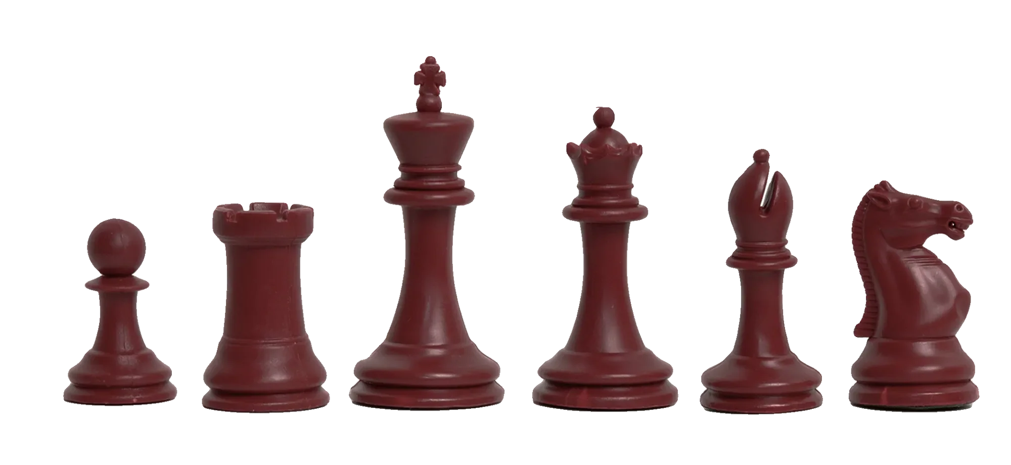 The Marshall Library Series Plastic Chess Pieces - 2.875" King - Image 4