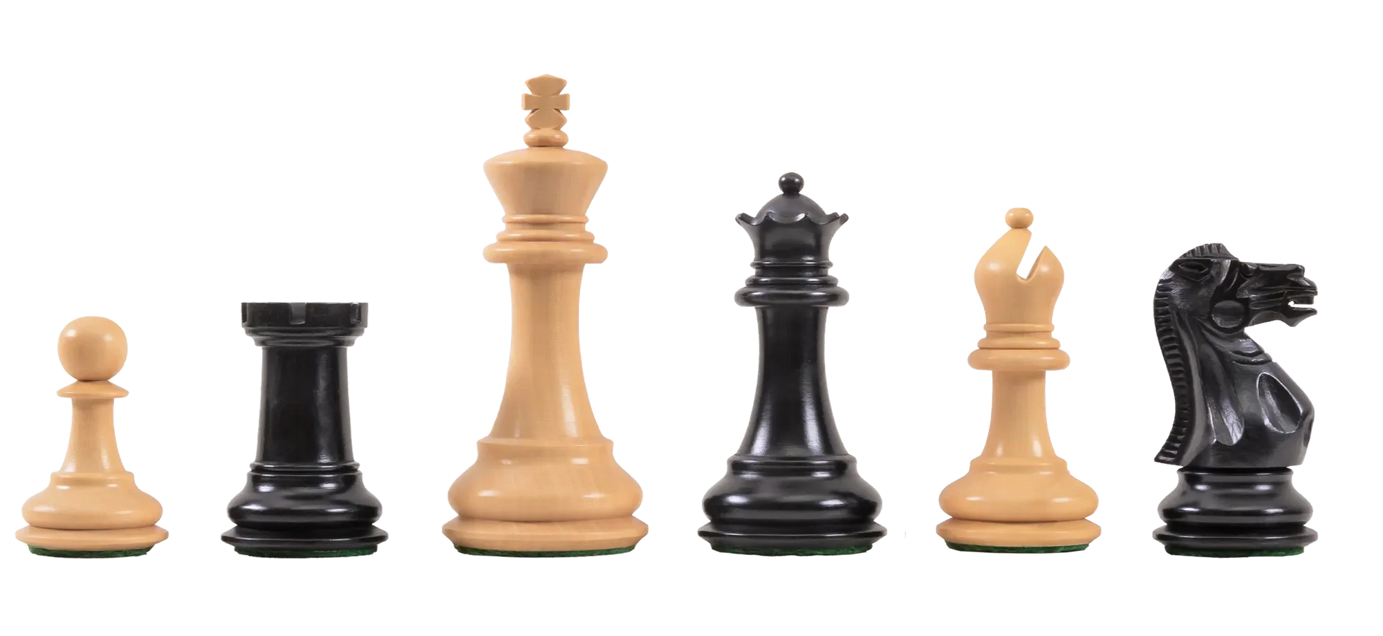 The York Series Chess Pieces - 3.5" King