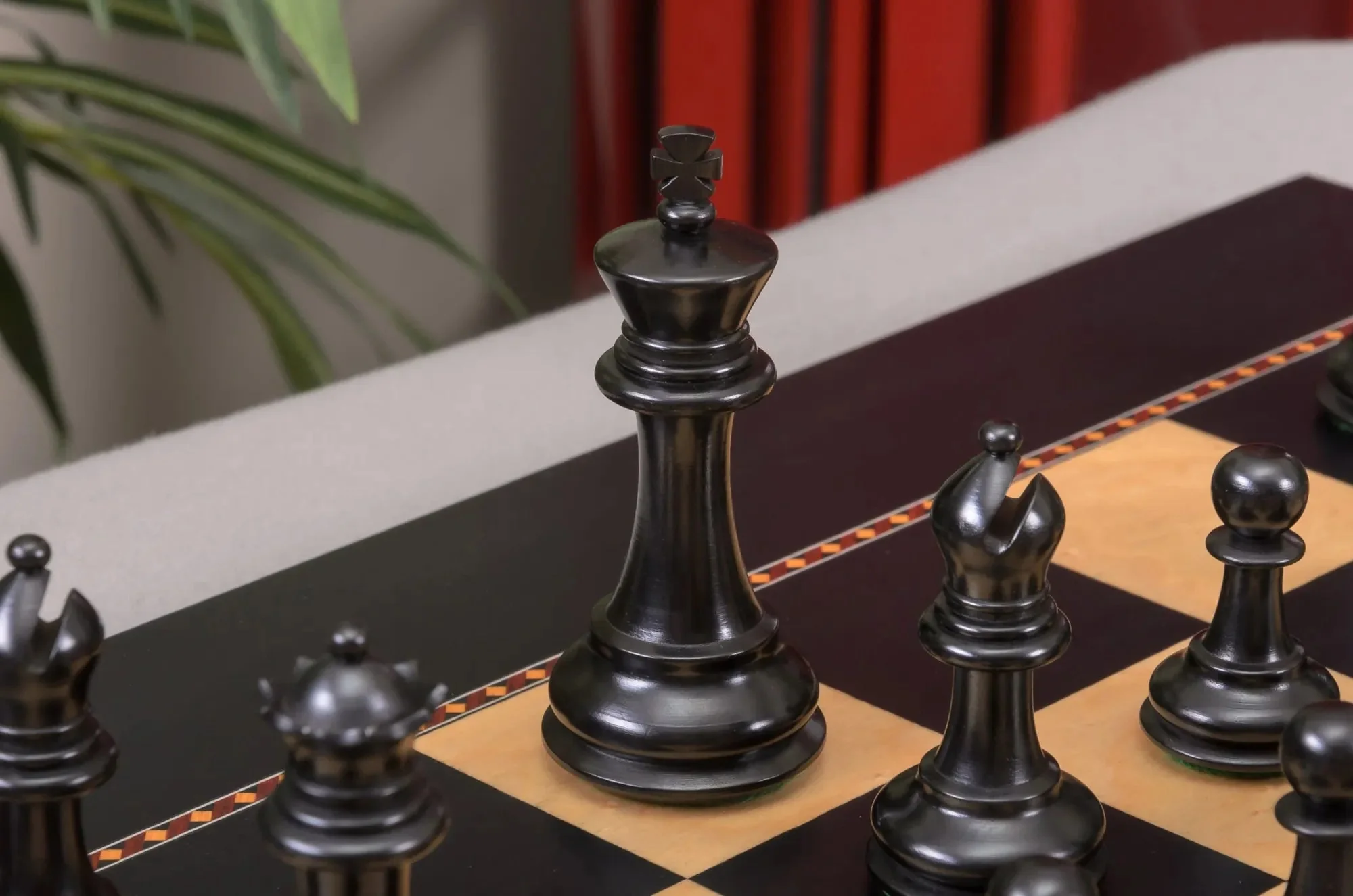 The York Series Chess Pieces - 3.5" King - Image 17