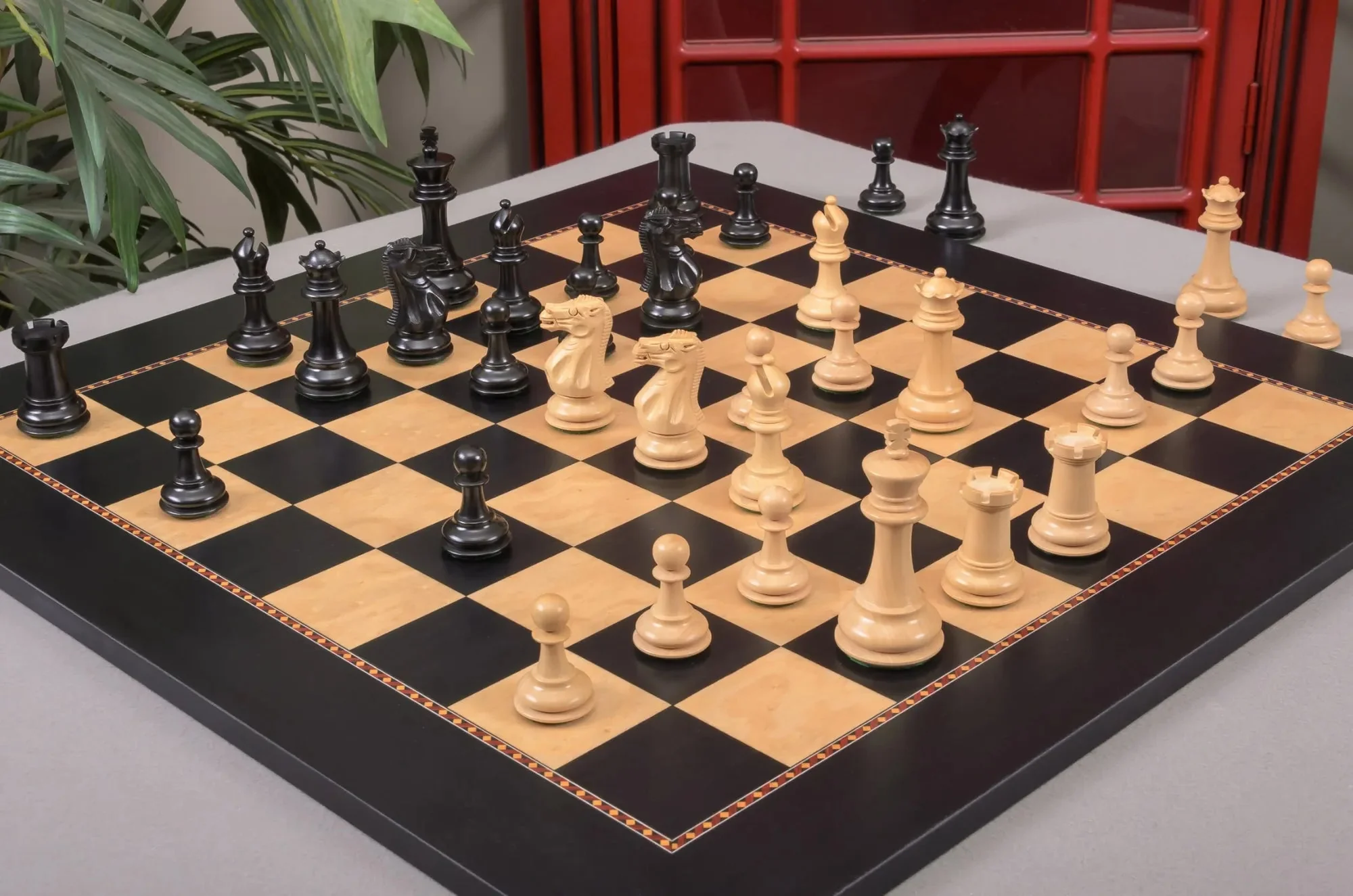 The York Series Chess Pieces - 3.5" King - Image 2