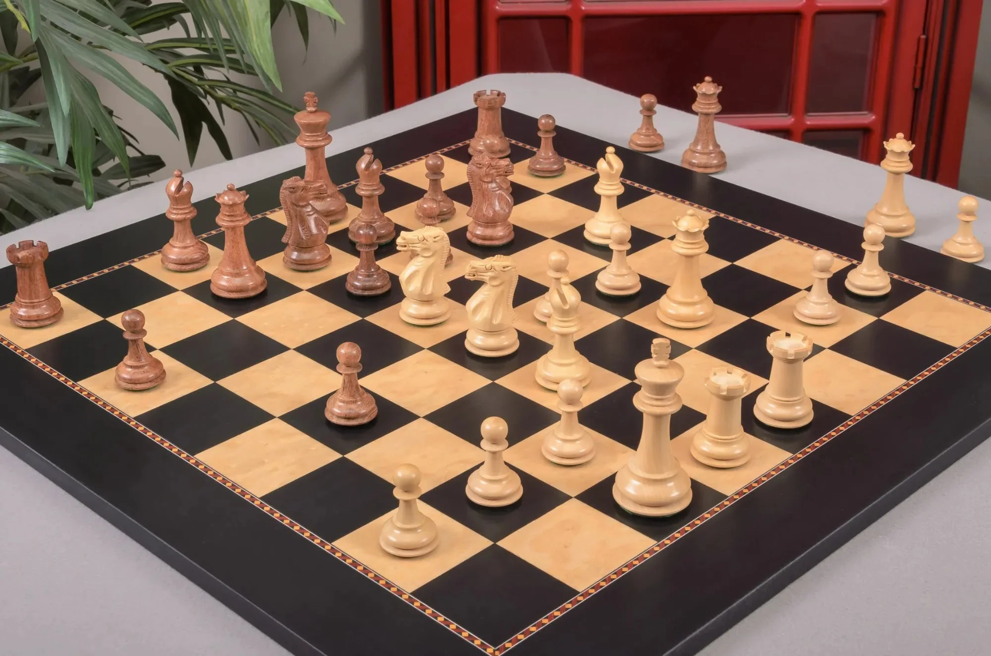 The York Series Chess Pieces - 3.5" King - Image 6