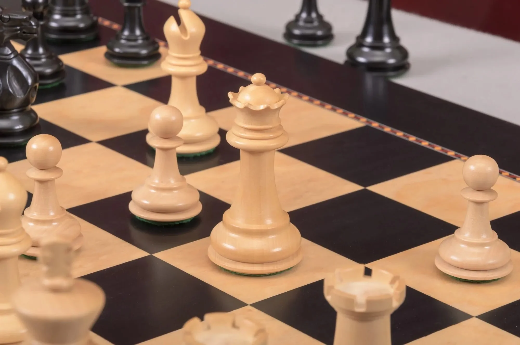 The York Series Chess Pieces - 3.5" King - Image 8