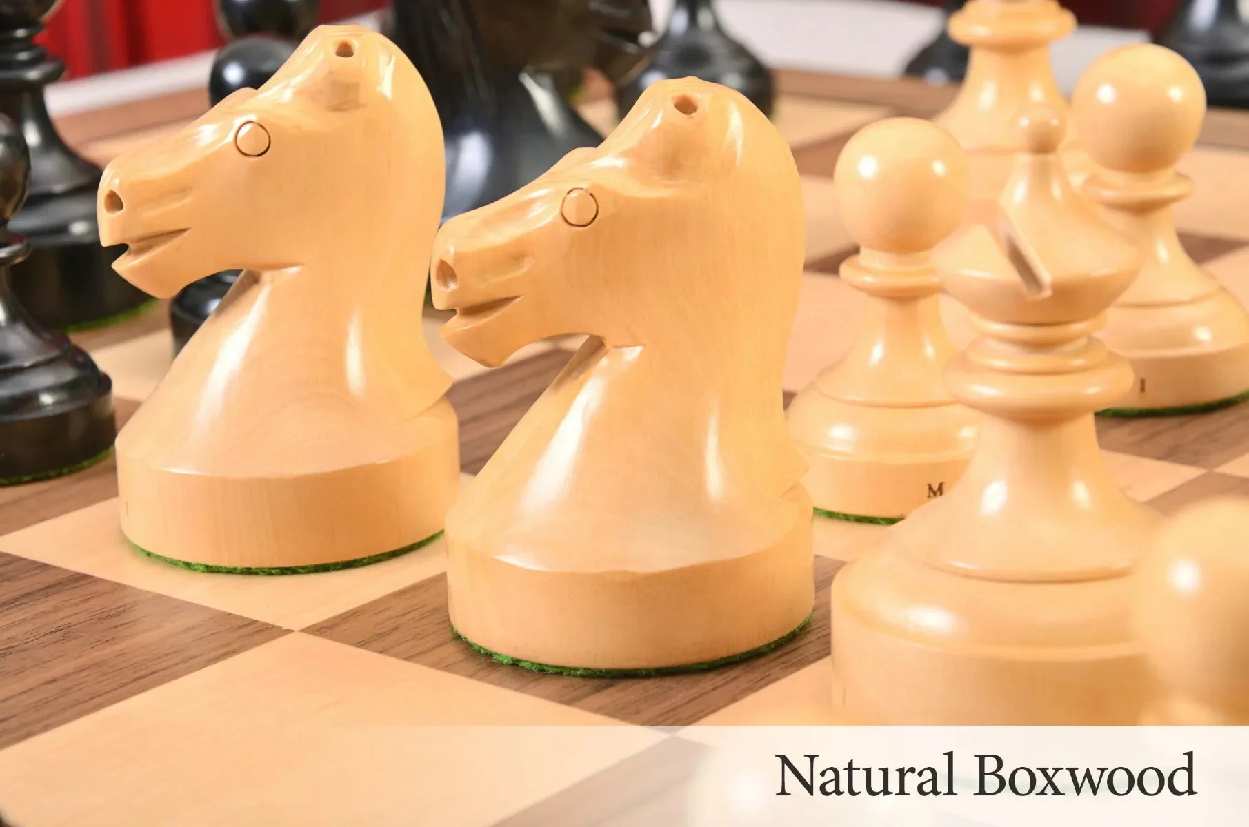 The Camaratta Collection - The Louis Persinger II Series Chess Pieces - 3.6" King - Image 7
